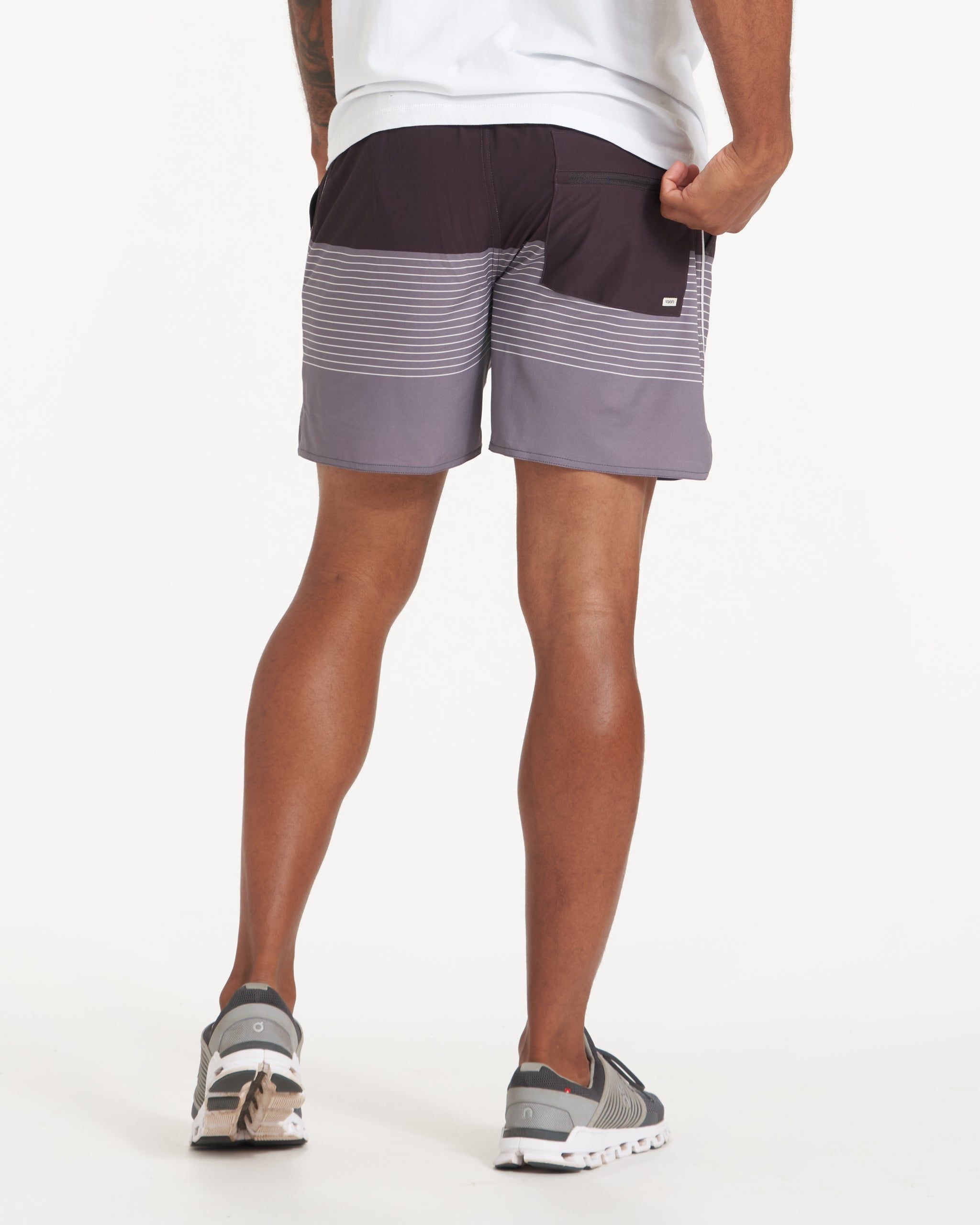 Trail Short | Quartz Stripe sold by Vuori product image thumbnail 4