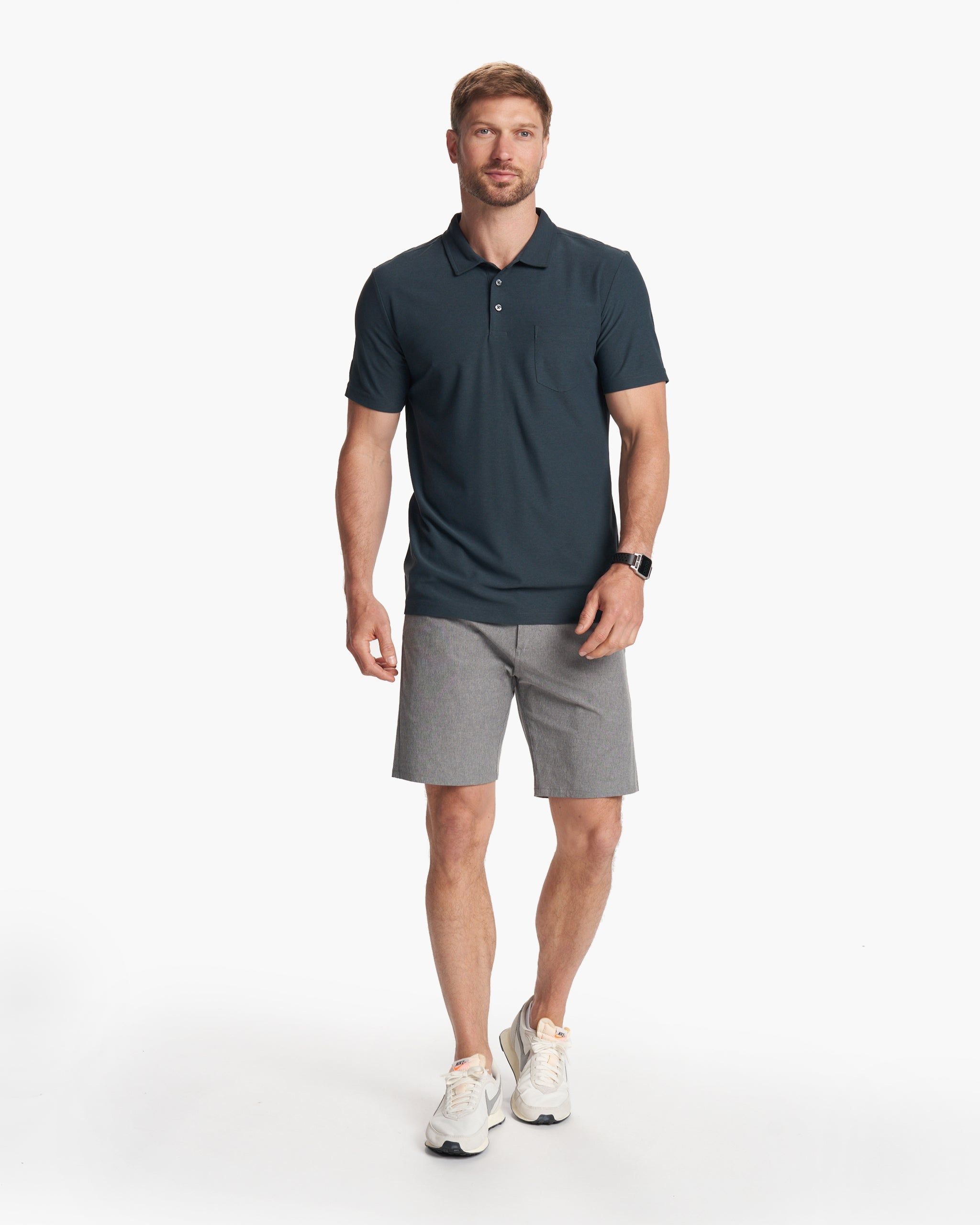 Ace Polo | Indigo sold by Vuori product image thumbnail 5