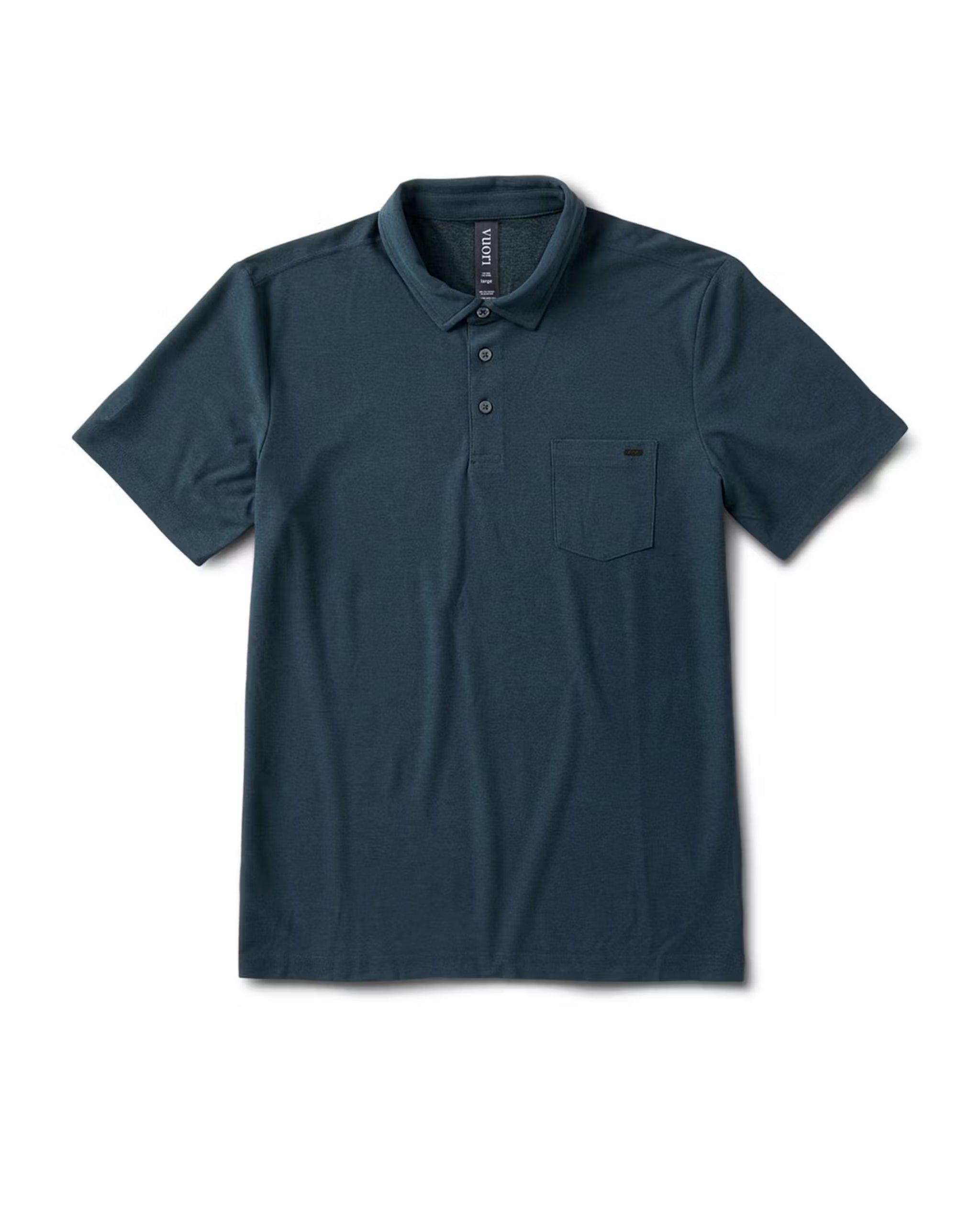 Ace Polo | Indigo sold by Vuori
