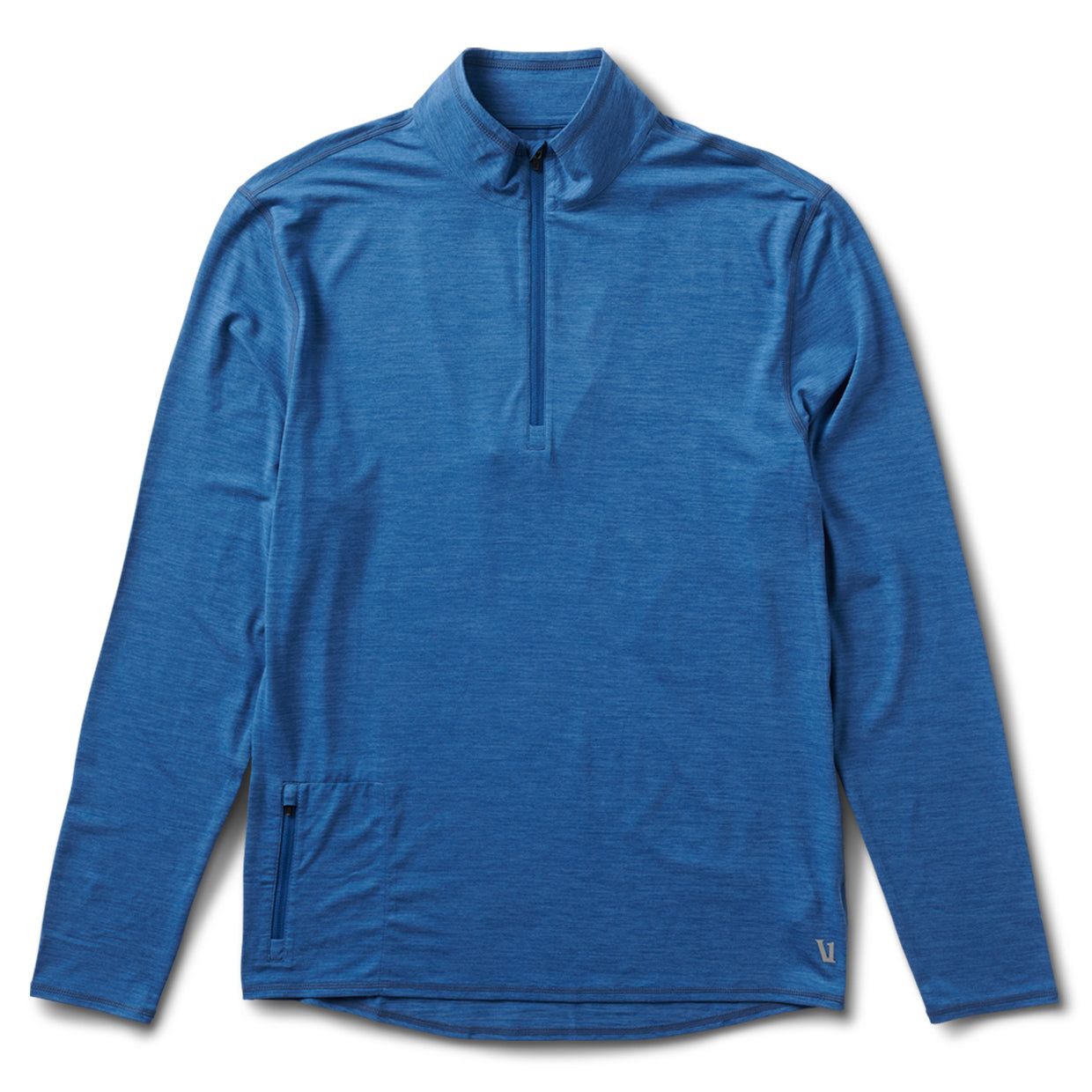 Ease Performance Half Zip | Sea Heather sold by Vuori