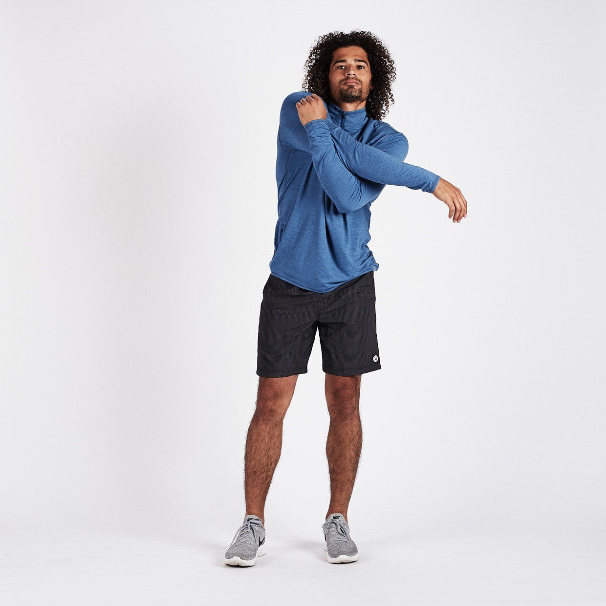 Ease Performance Half Zip | Sea Heather sold by Vuori product image thumbnail 6