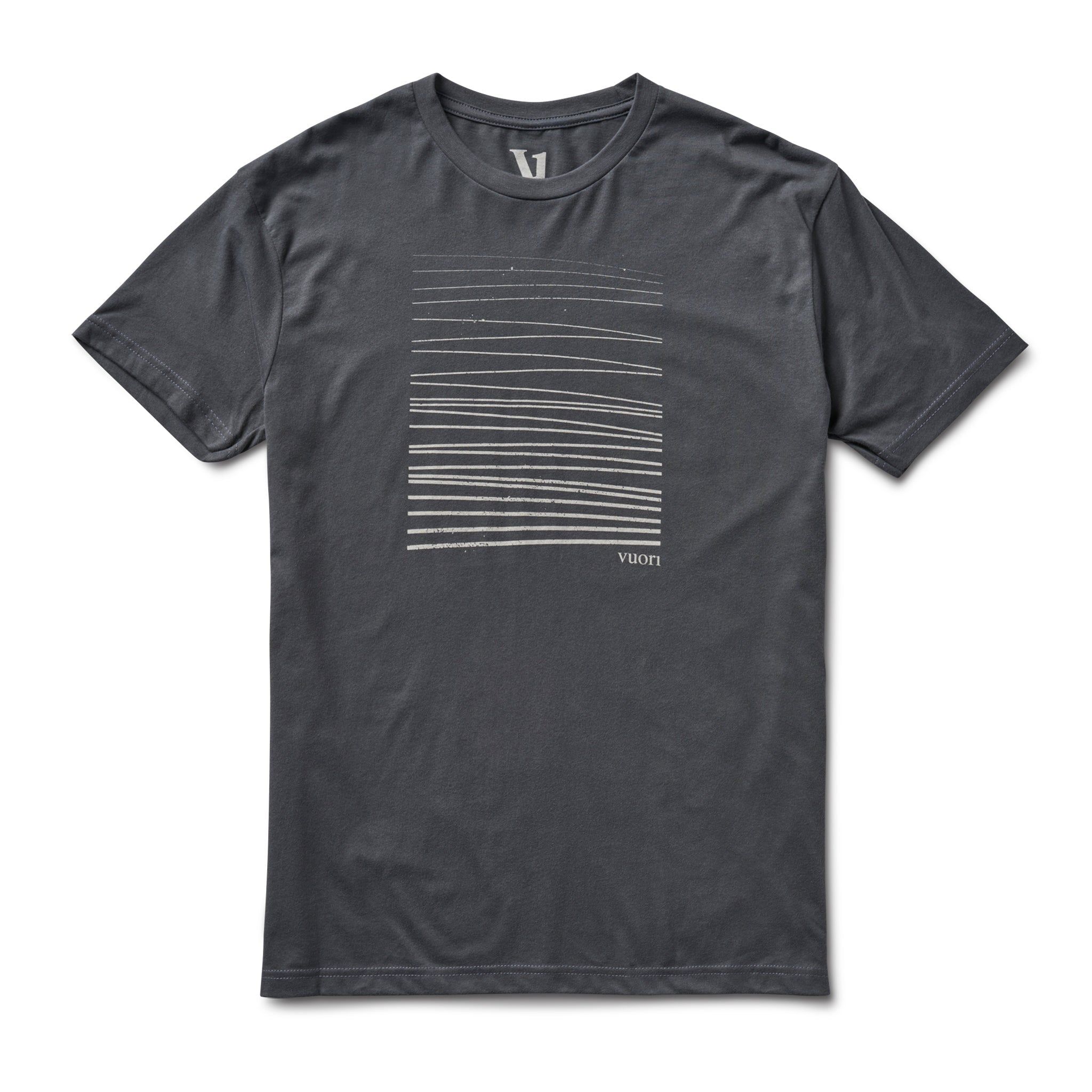 Driftwood Tee | Charcoal sold by Vuori