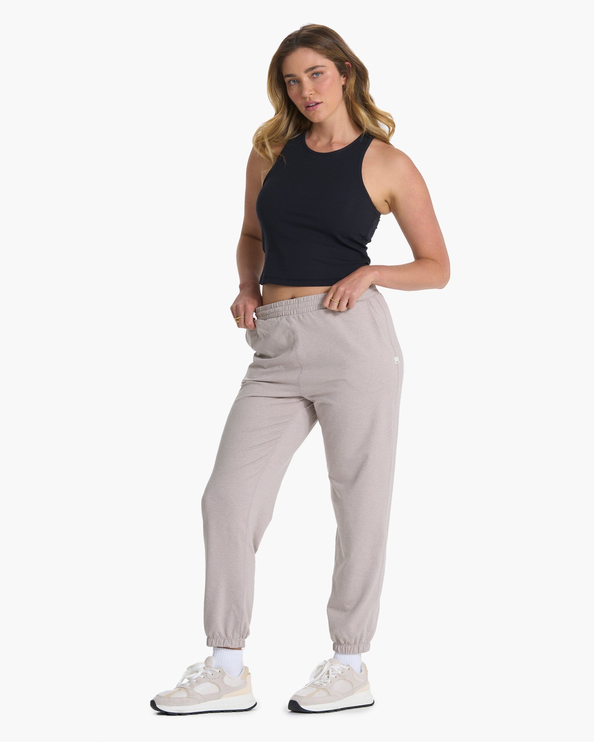 Elevation Plyo Tank | Black Heather sold by Vuori product image thumbnail 4