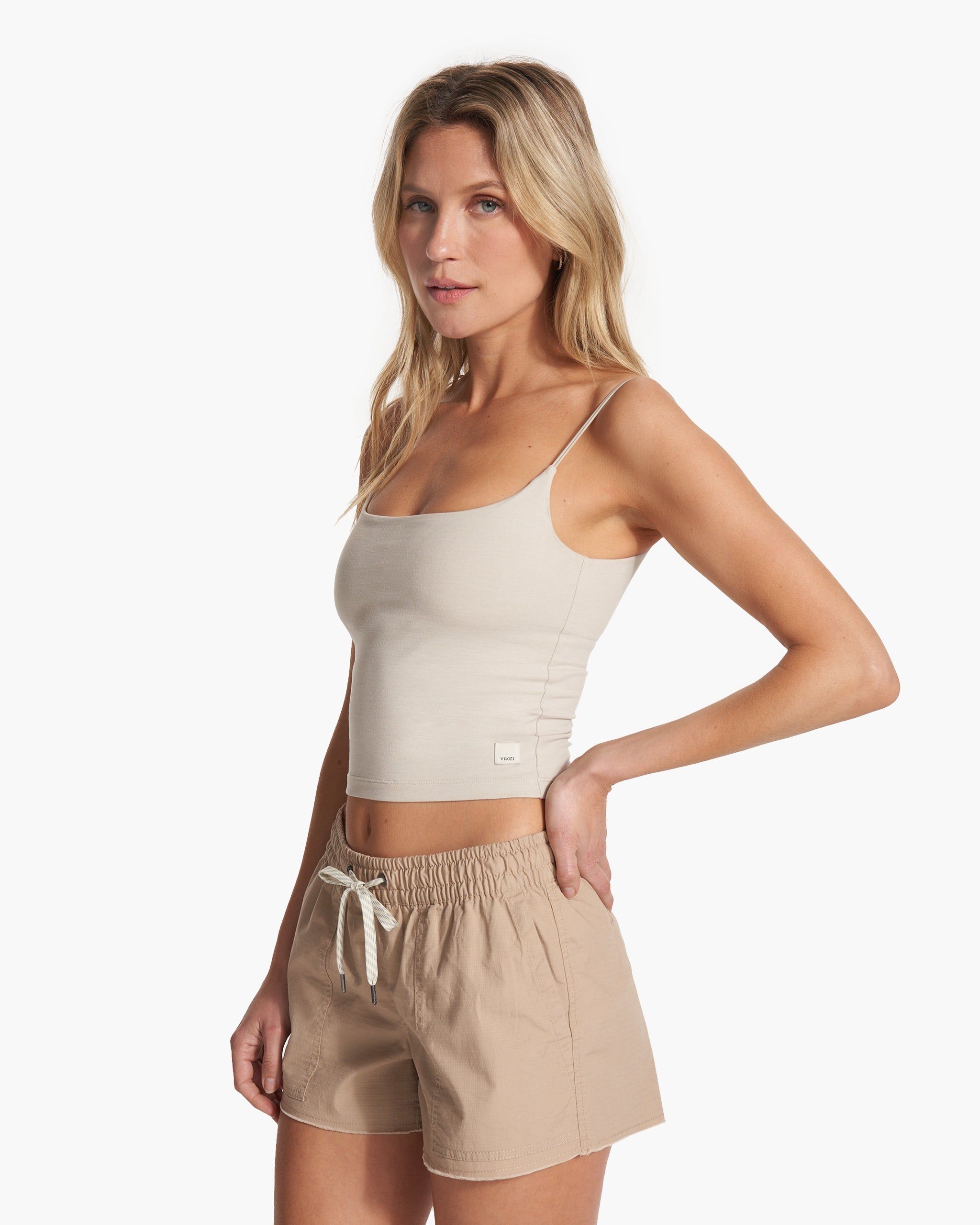 Lux Cami | Suede Heather sold by Vuori product image thumbnail 2
