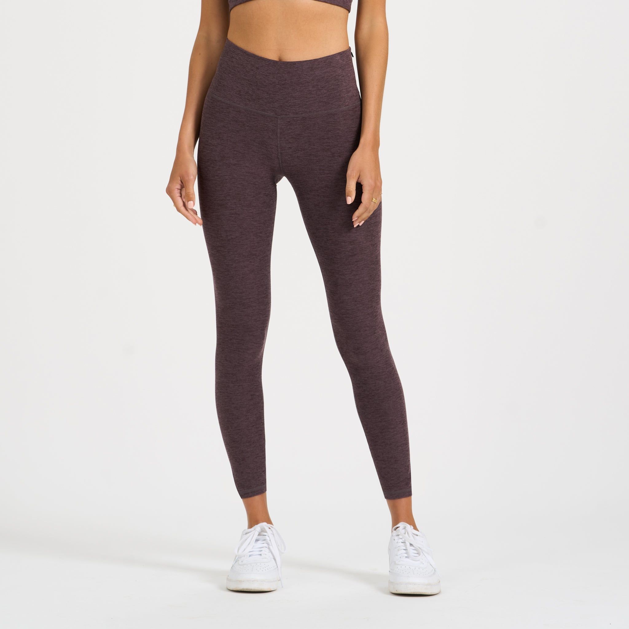 Clean Elevation Legging | Smoked Plum Heather sold by Vuori product image thumbnail 3