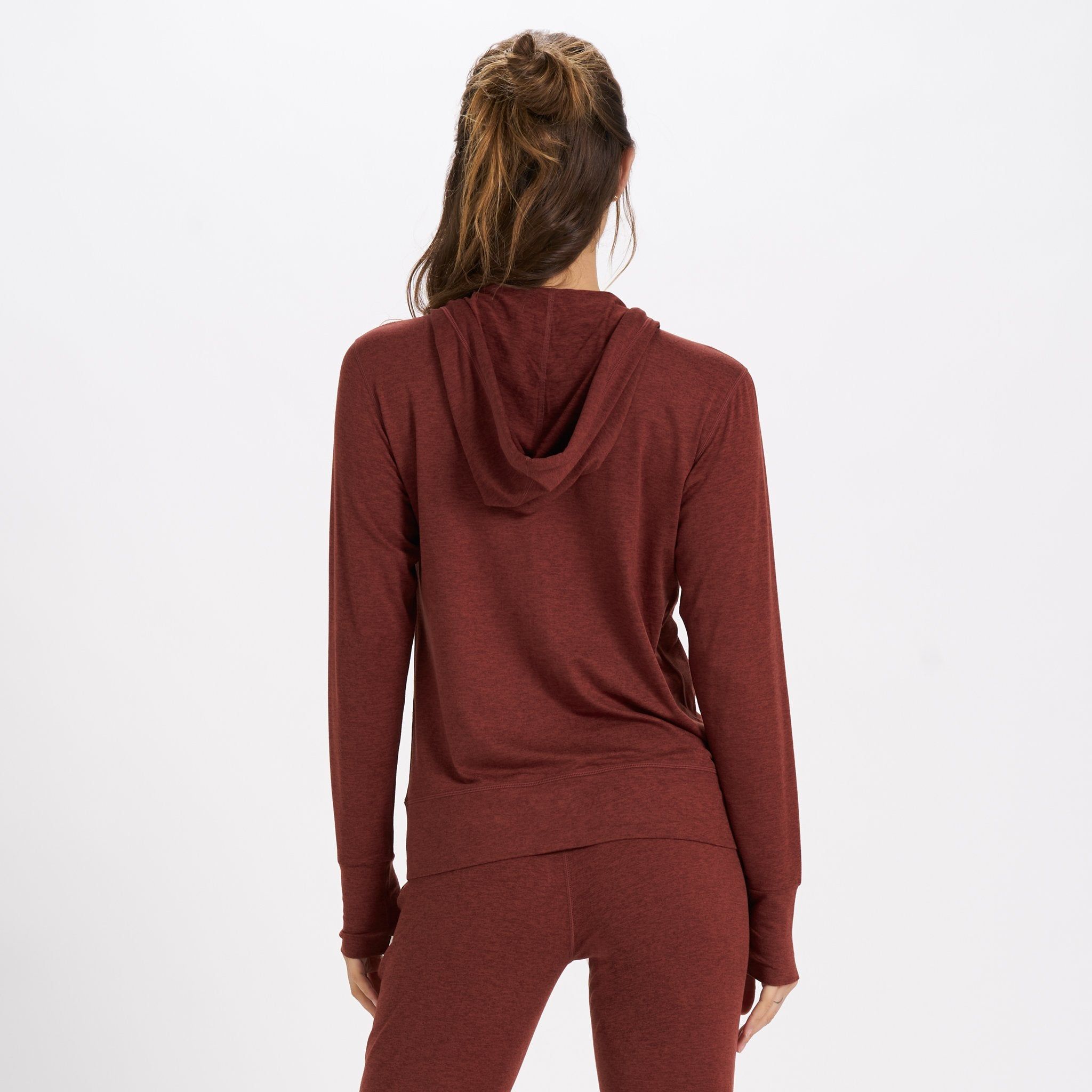 Halo Performance Hoodie | Brick Heather sold by Vuori product image thumbnail 3