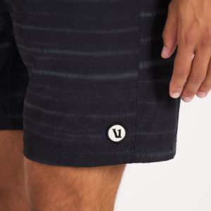 Kore Short | Black Shibori Stripe sold by Vuori
