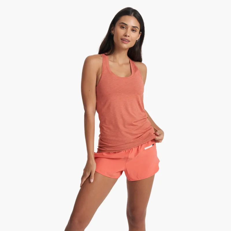 Lux Performance Tank | Lychee Heather sold by Vuori