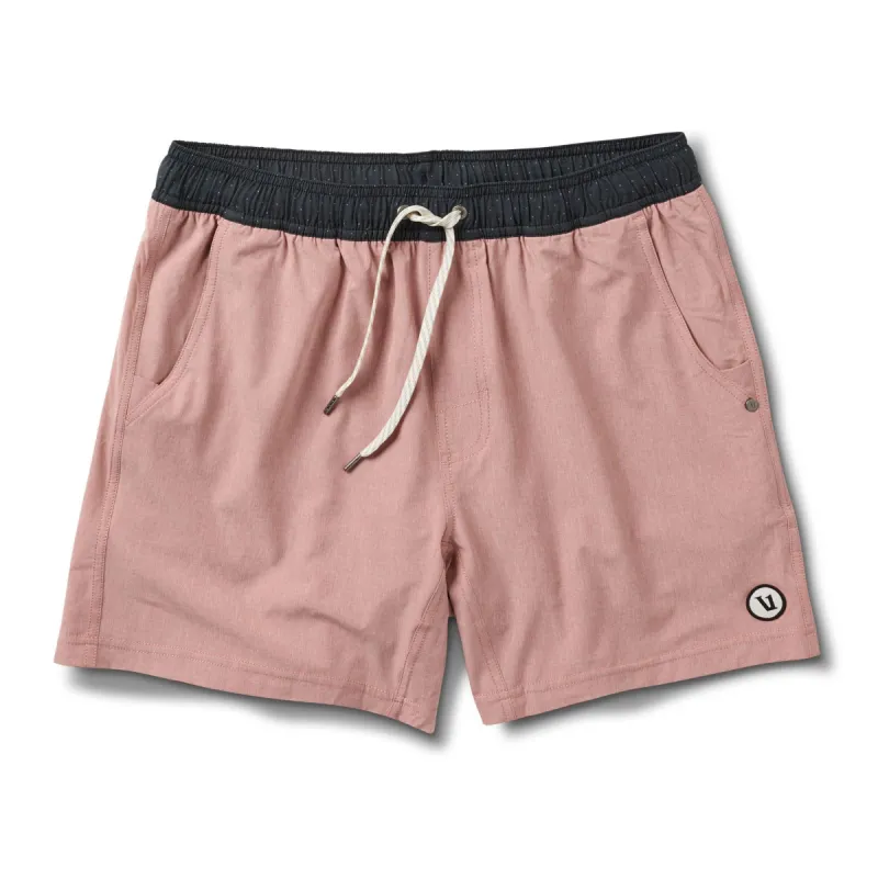 Kore Short 5" | Burnt Clay Linen Texture sold by Vuori