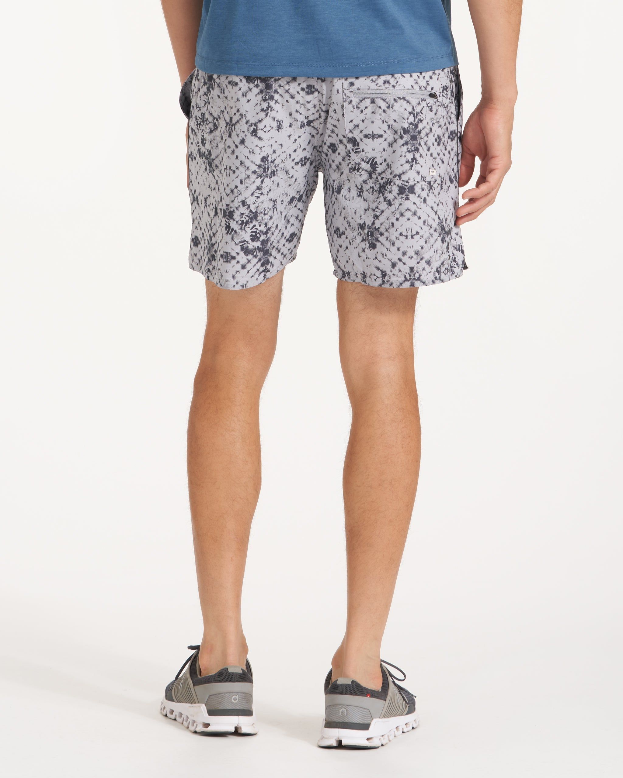 Trail Short | Grey Shibori sold by Vuori product image thumbnail 3