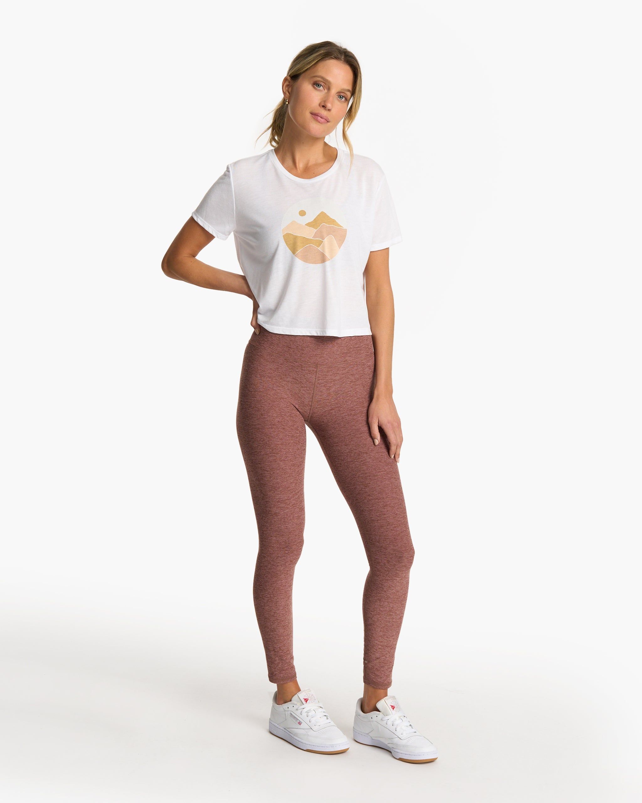 Women's Landscapes Tee | White sold by Vuori product image thumbnail 6