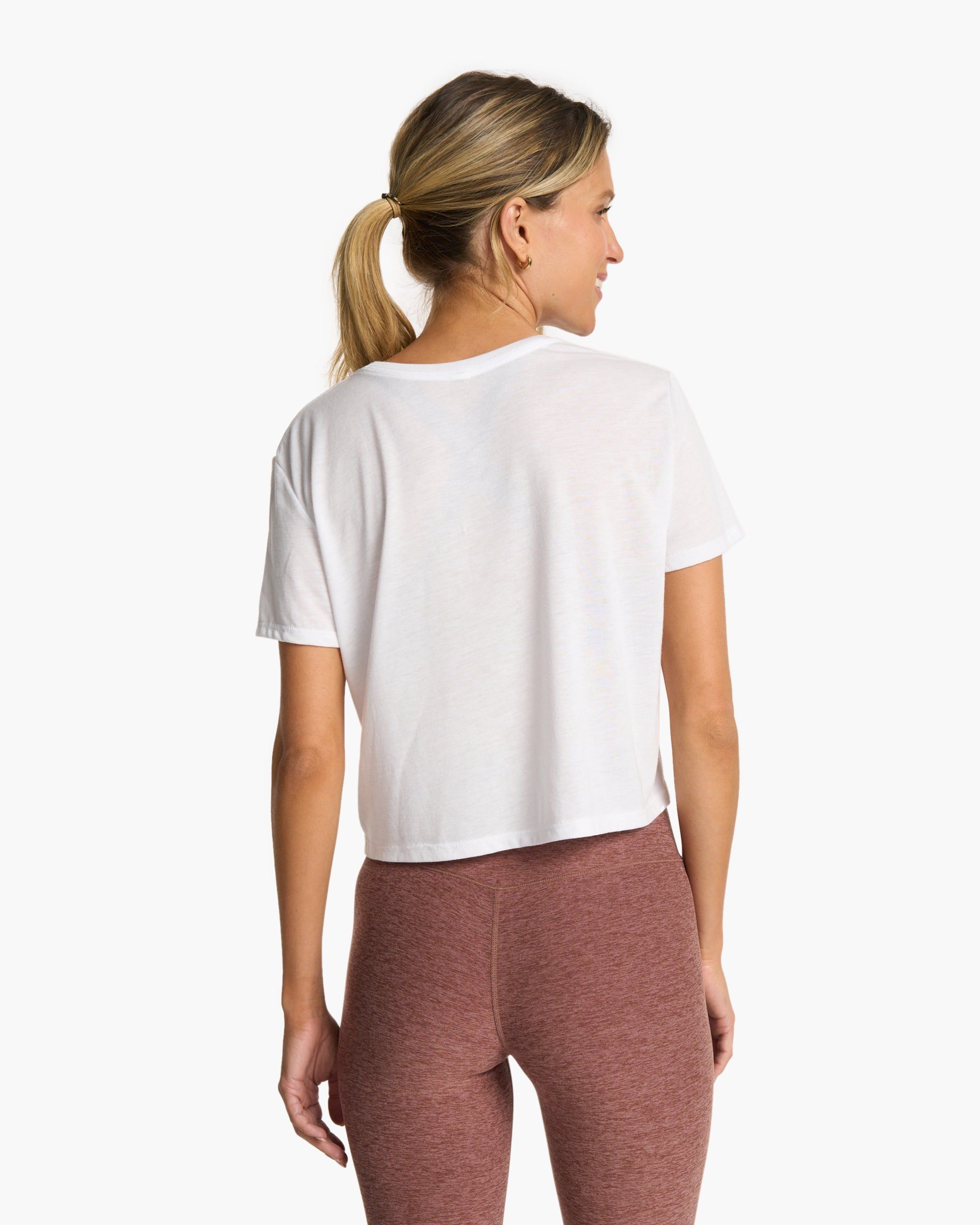 Women's Landscapes Tee | White sold by Vuori product image thumbnail 4