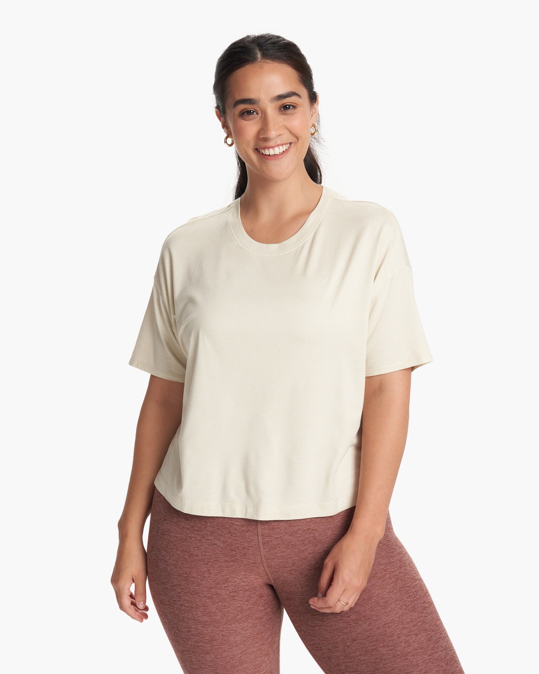 Energy Tee | Bone Heather sold by Vuori product image thumbnail 5