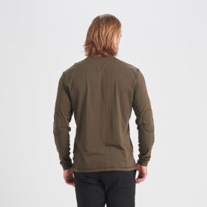 Long-Sleeve Ever Henley | Evergreen sold by Vuori