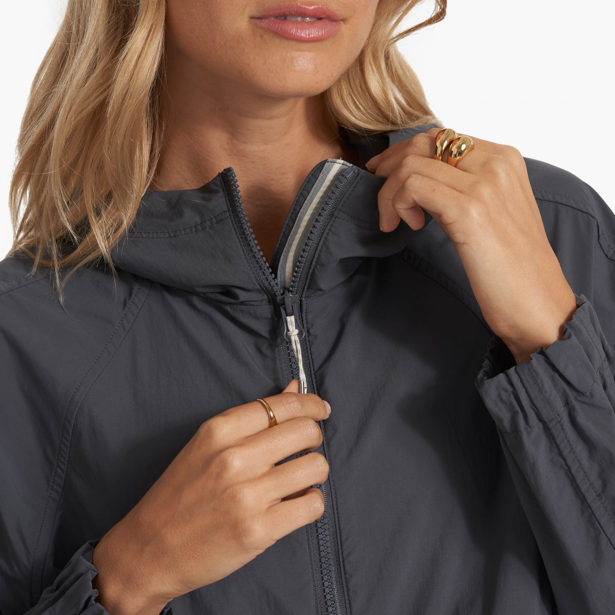 Shores Jacket | Charcoal sold by Vuori product image thumbnail 3