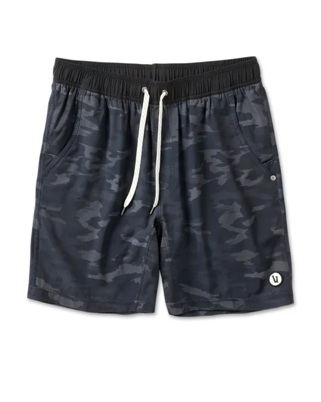 Kore Short | Black Watercolor Camo sold by Vuori