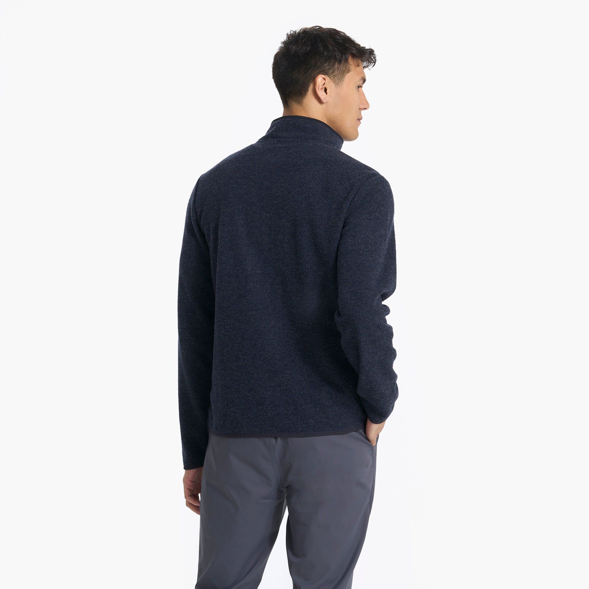 Venice Wool Pullover | Ink Heather sold by Vuori product image thumbnail 3