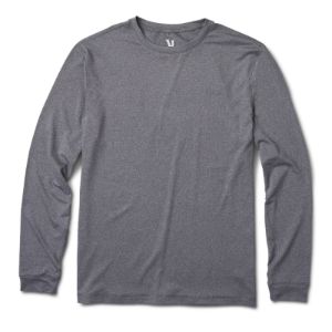 Watermans Long-Sleeve Tee | Heather Grey sold by Vuori