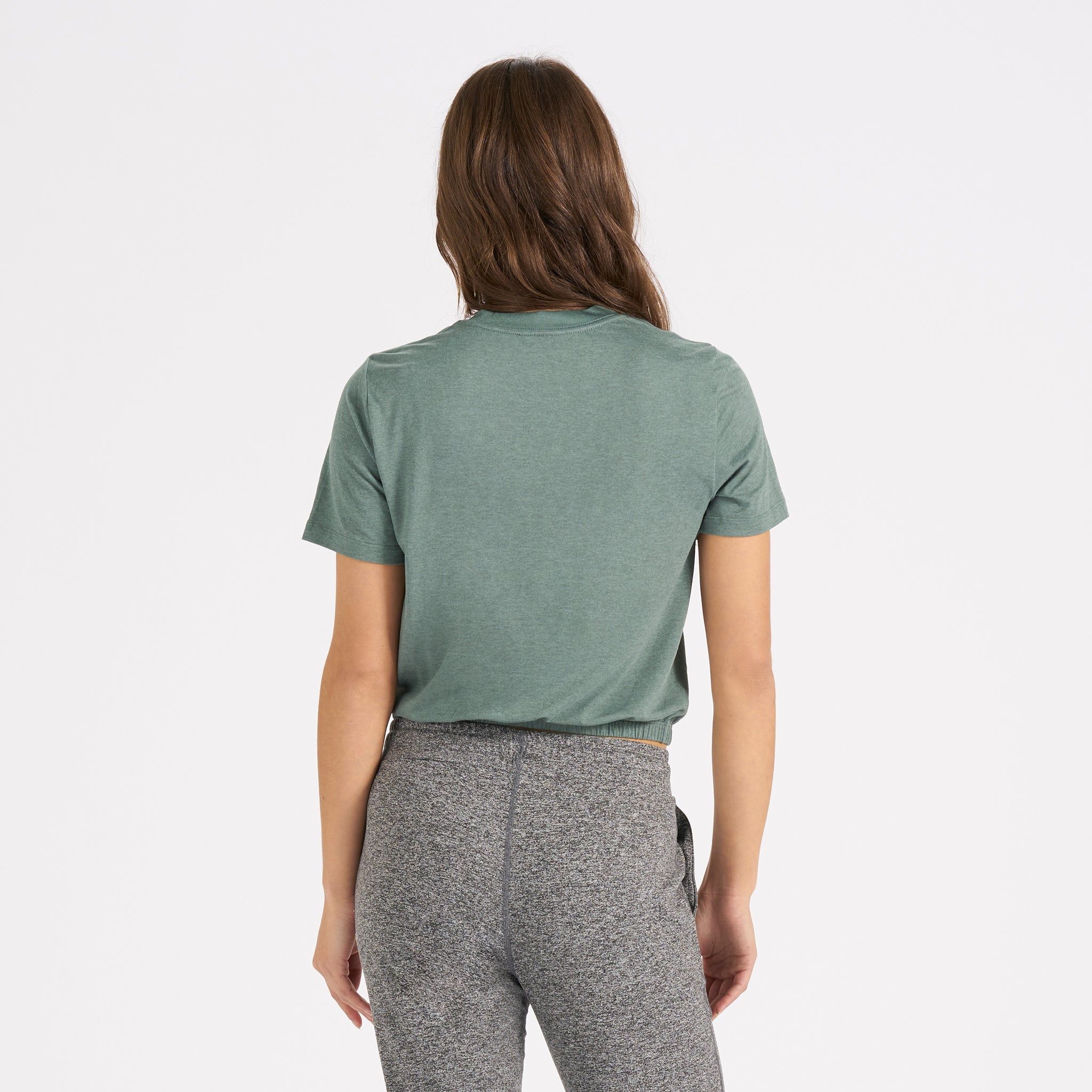 Balance Tee | Kelp Heather sold by Vuori product image thumbnail 3