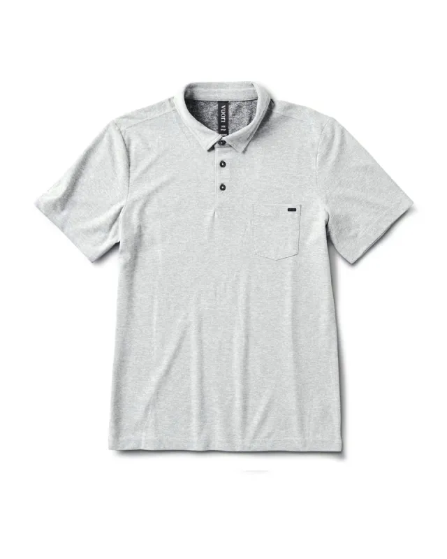 Ace Polo | Light Grey made by Vuori