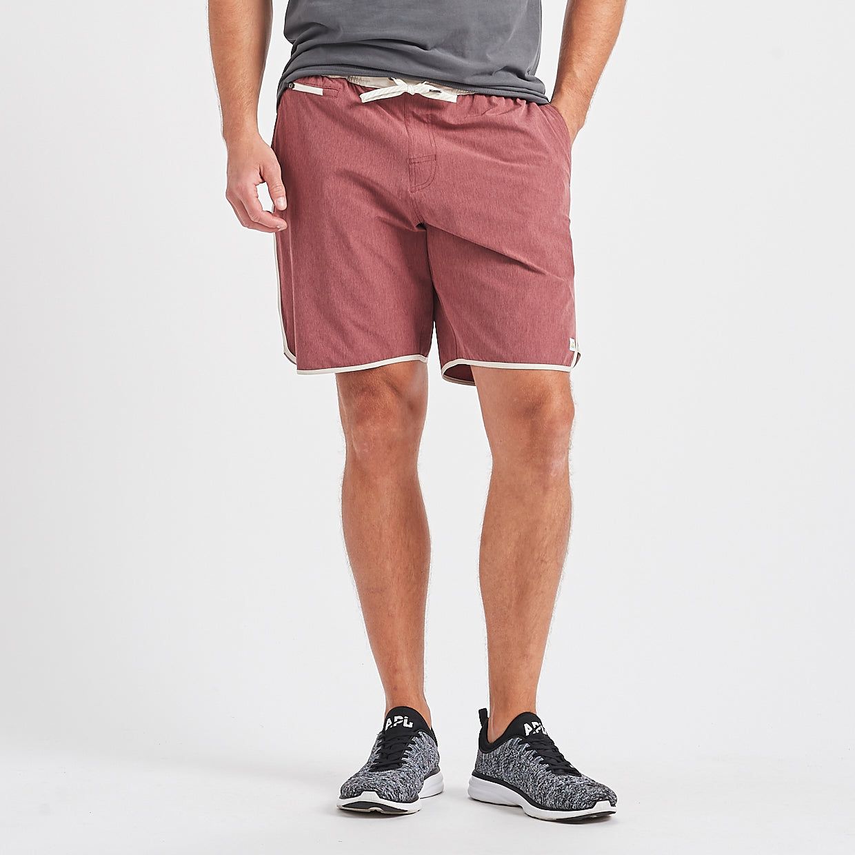 Banks Short | Amber Linen Texture sold by Vuori product image thumbnail 2