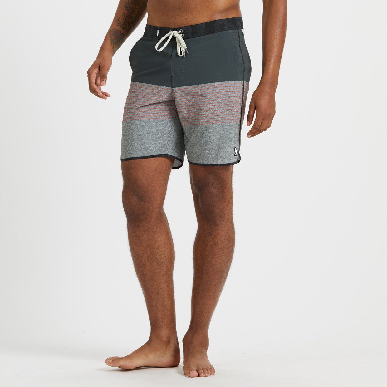 Cruise Boardshort | Melon Stripe sold by Vuori product image thumbnail 2