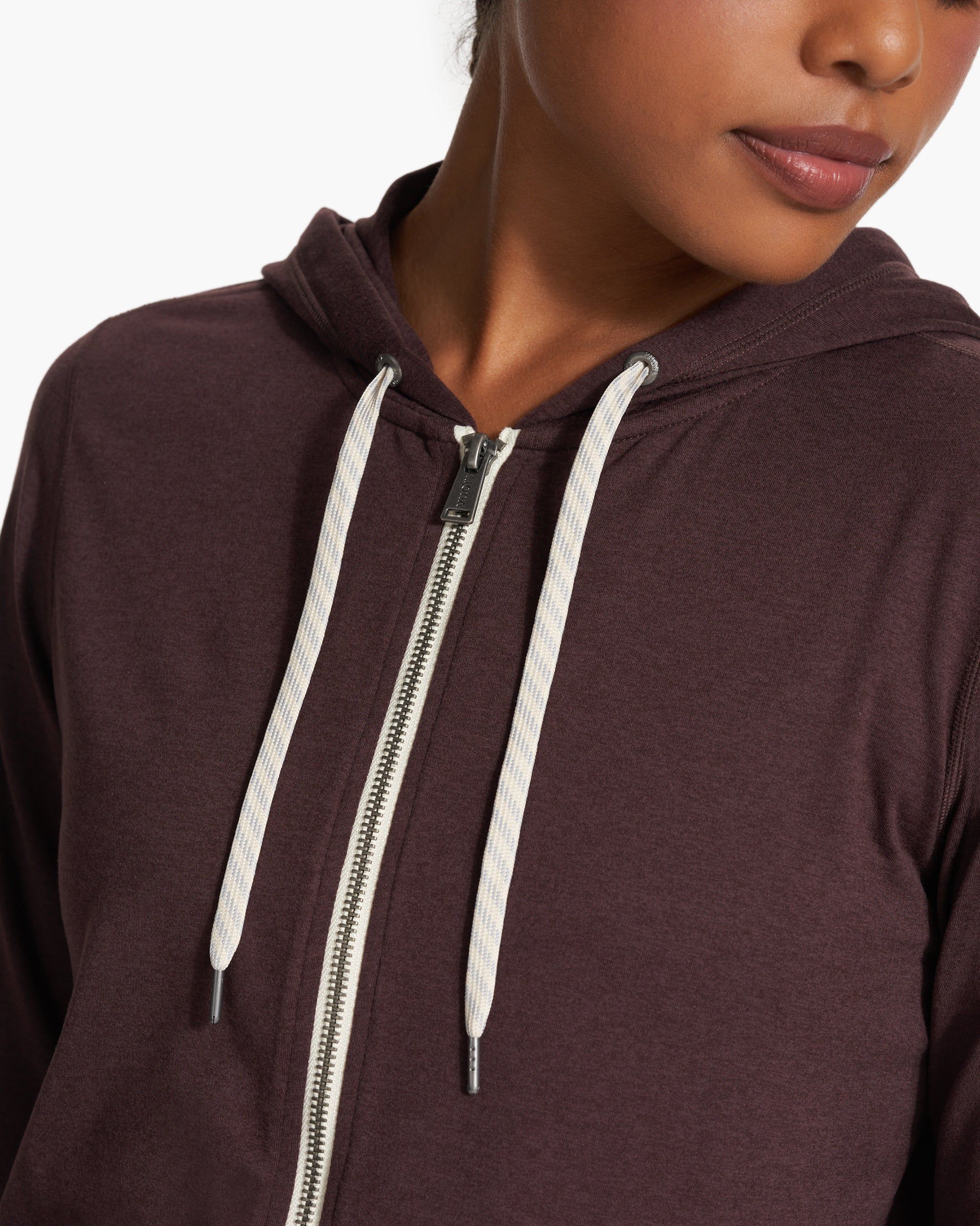 Halo Performance Hoodie 2.0 | Mahogany Heather sold by Vuori product image thumbnail 3