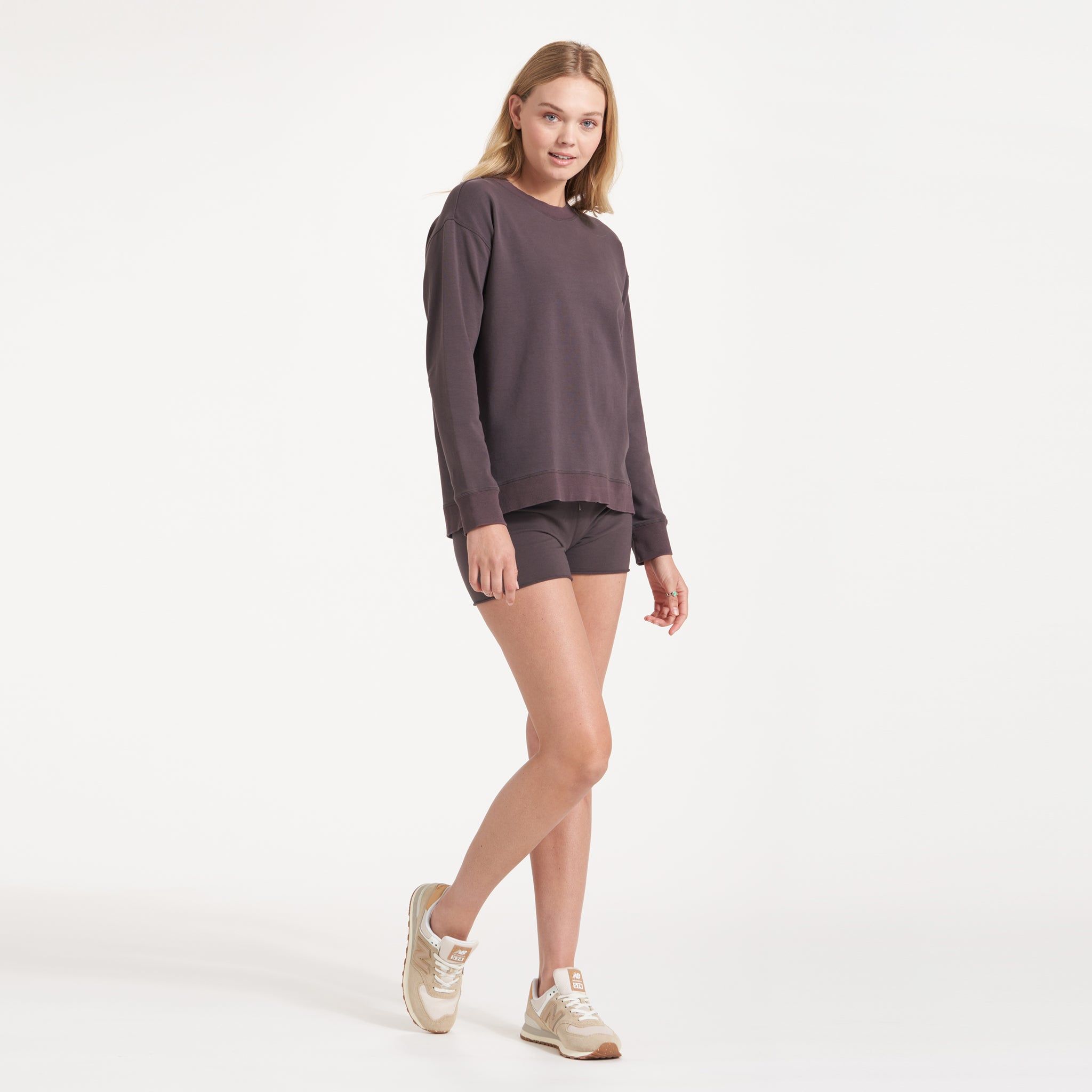 Laguna Oversized Crew | Quartz sold by Vuori product image thumbnail 3