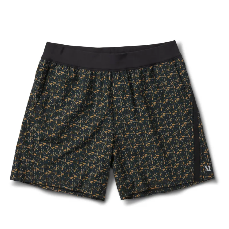Draft Short | Black Woodblock sold by Vuori