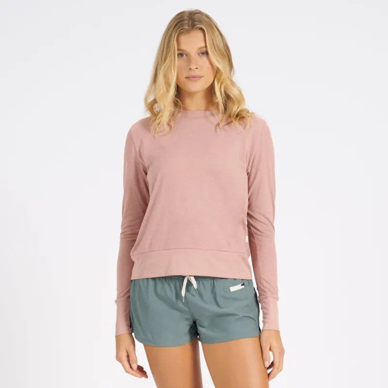 Daydream Crew | Burnt Clay Heather sold by Vuori