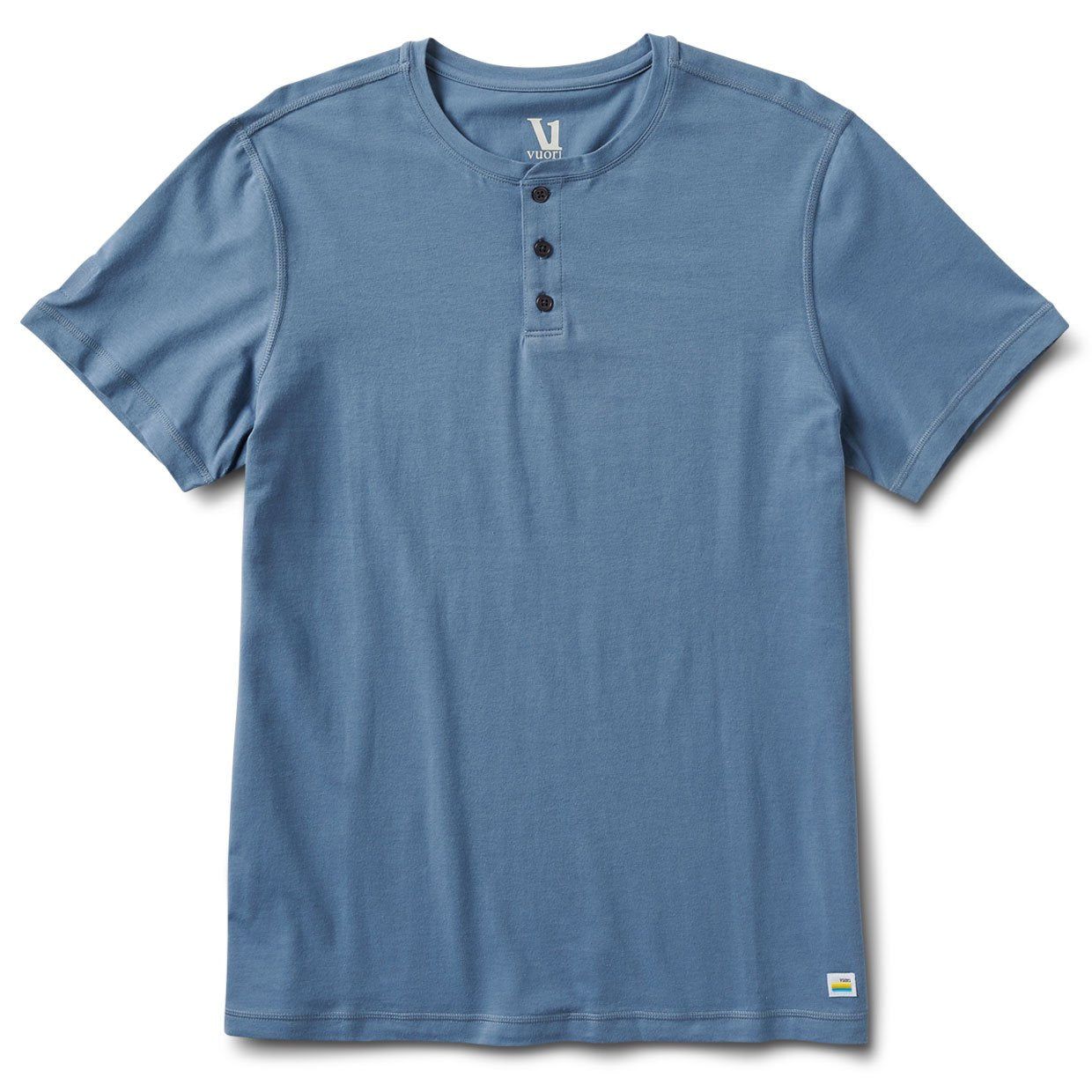 Short-Sleeve Ever Henley | Cloud sold by Vuori