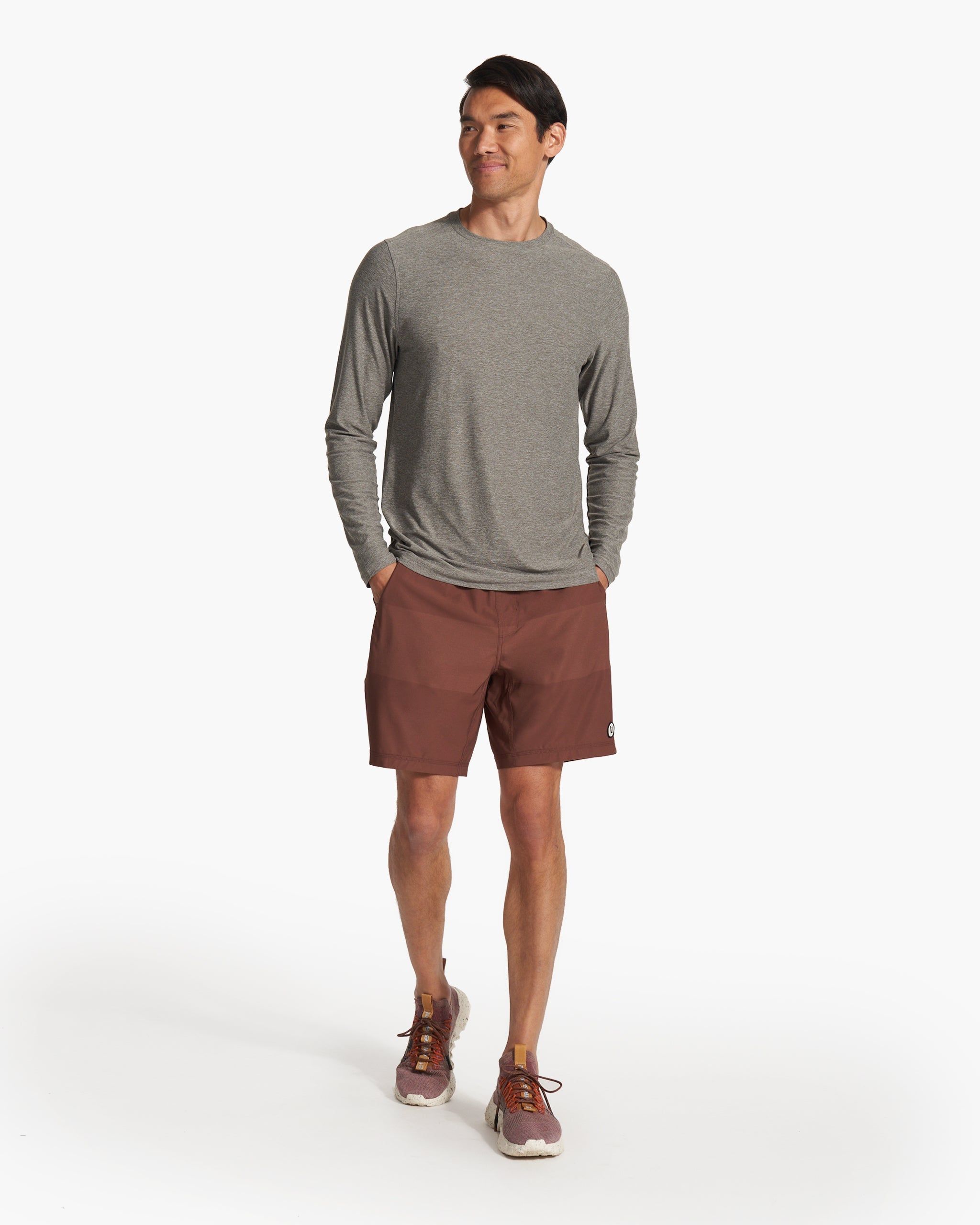 Kore Short | Hazelnut Texture Block sold by Vuori product image thumbnail 5