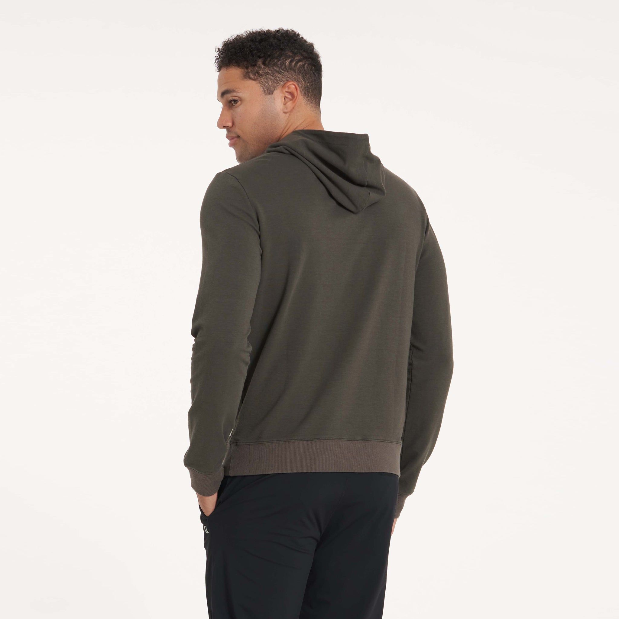 Malibu Hoodie | Vintage Oregano sold by Vuori product image thumbnail 3