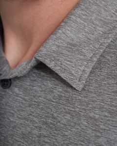 Strato Tech Polo | Heather Grey sold by Vuori