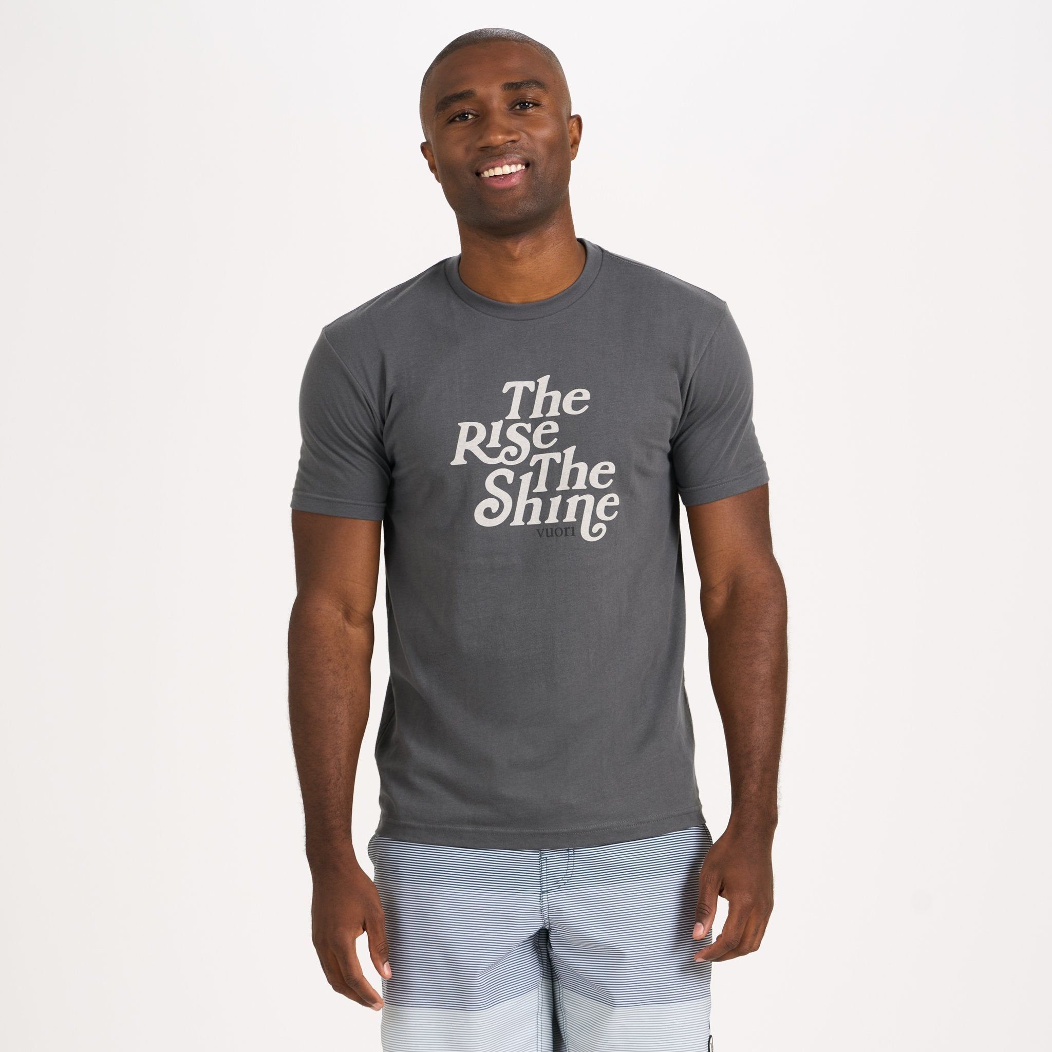 TRTS Tee | Charcoal sold by Vuori product image thumbnail 2