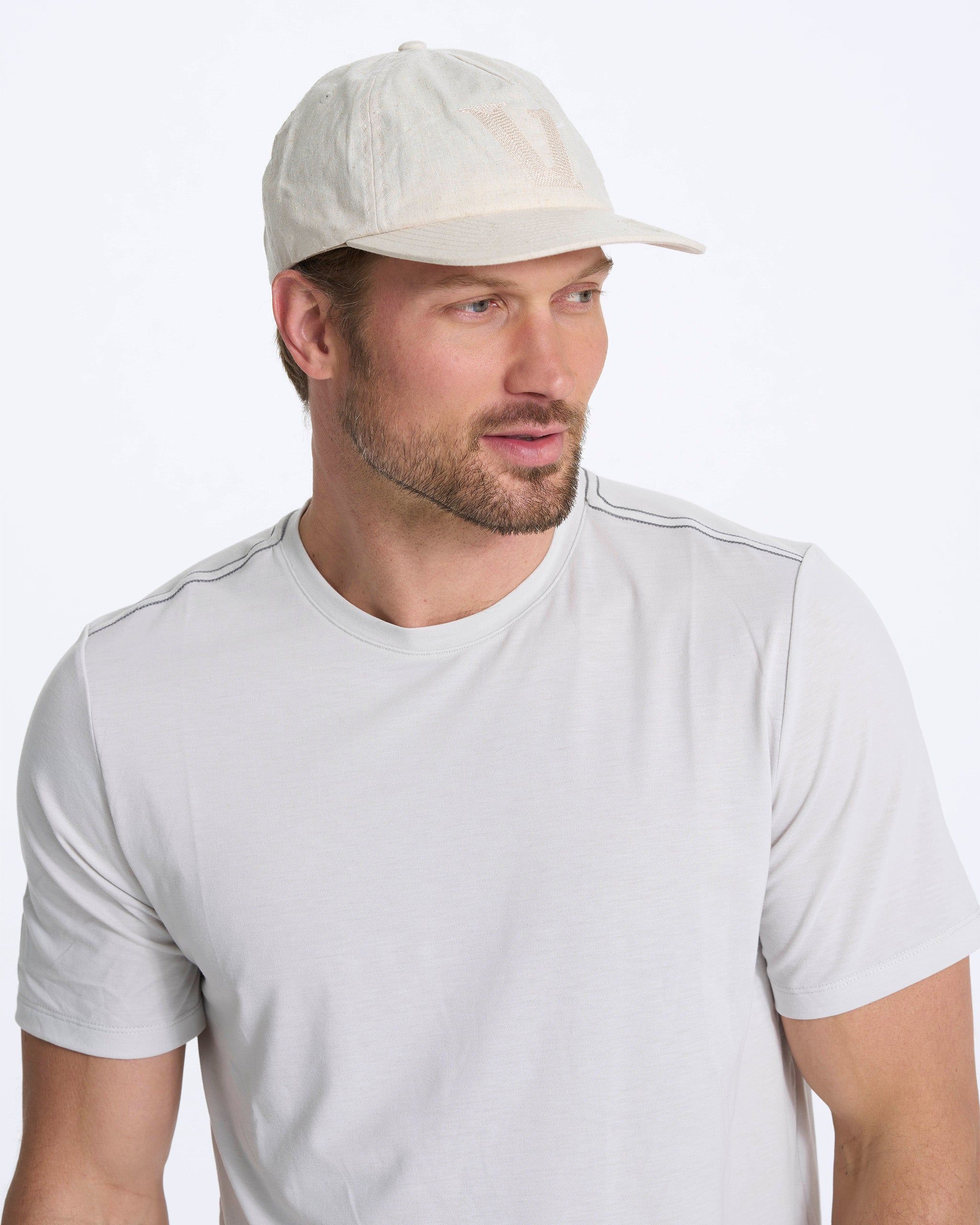 V1 Embroidery Hat | Natural sold by Vuori product image thumbnail 2