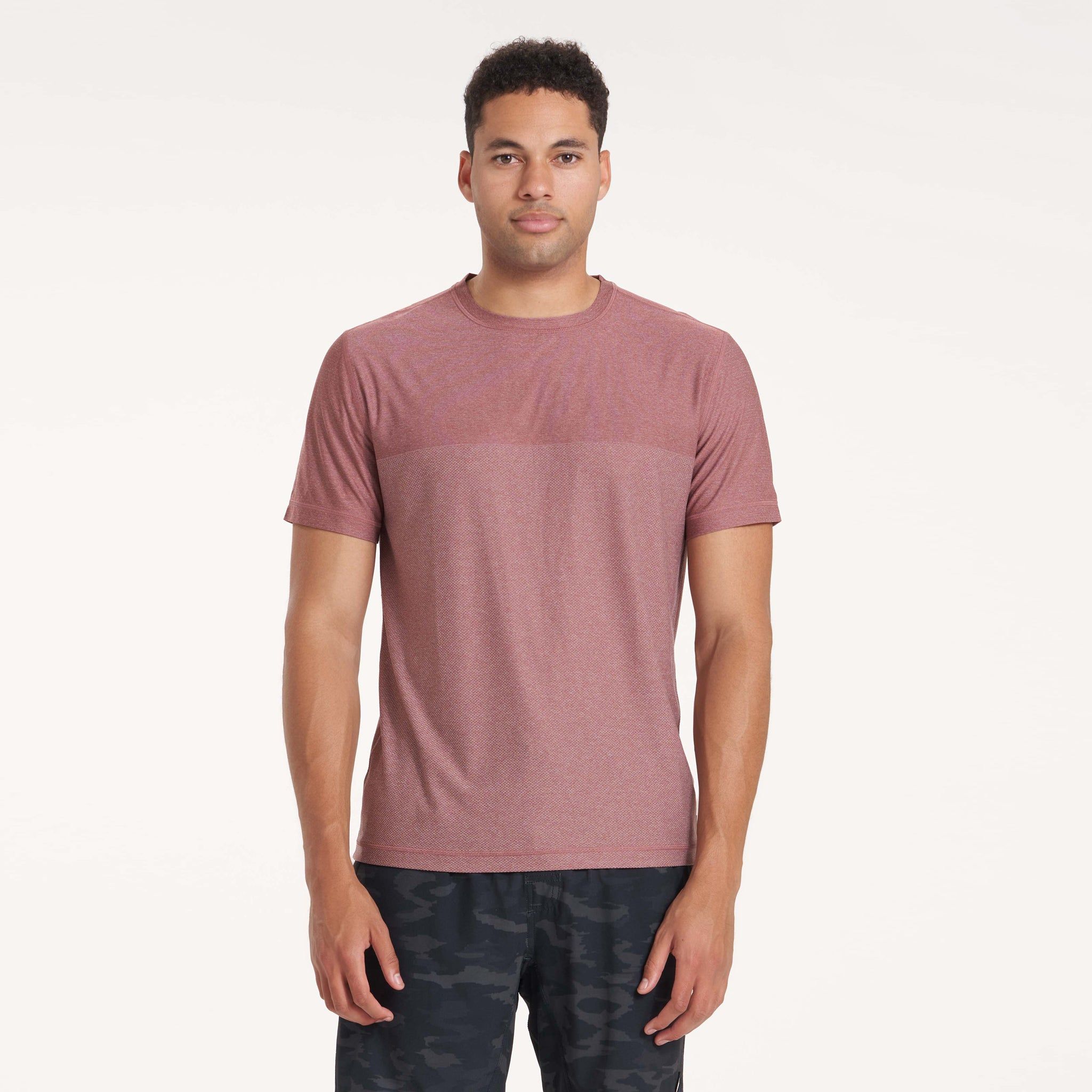 Grandview Tech Tee | Russet Heather sold by Vuori product image thumbnail 2