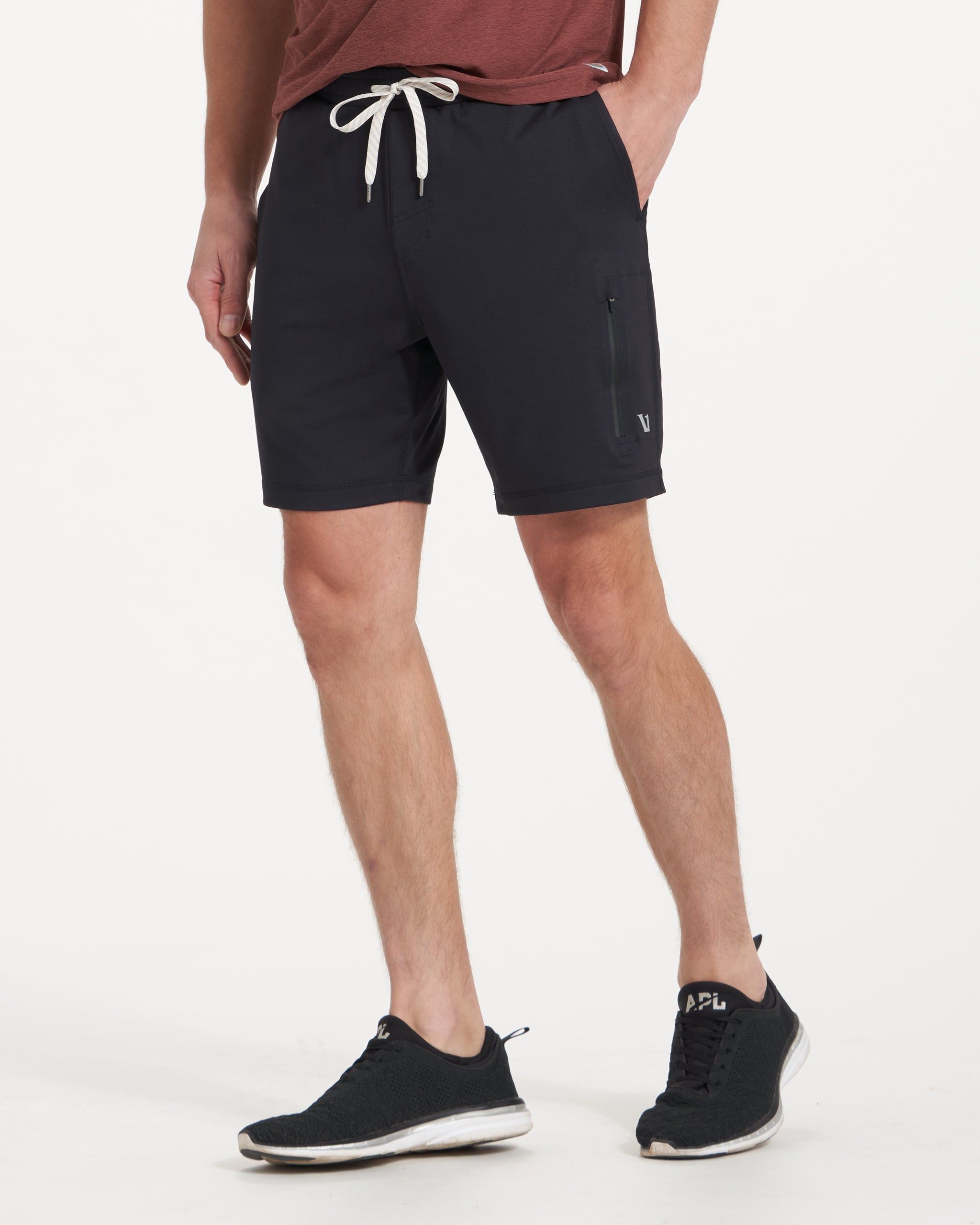 Sunday Performance Short | Black sold by Vuori product image thumbnail 2