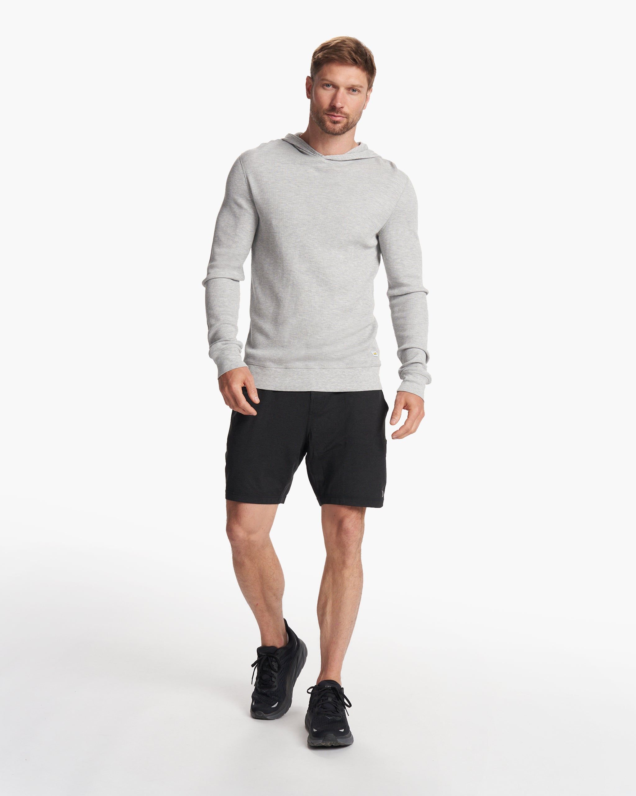 Waffle Hoodie | Light Heather Grey sold by Vuori product image thumbnail 4