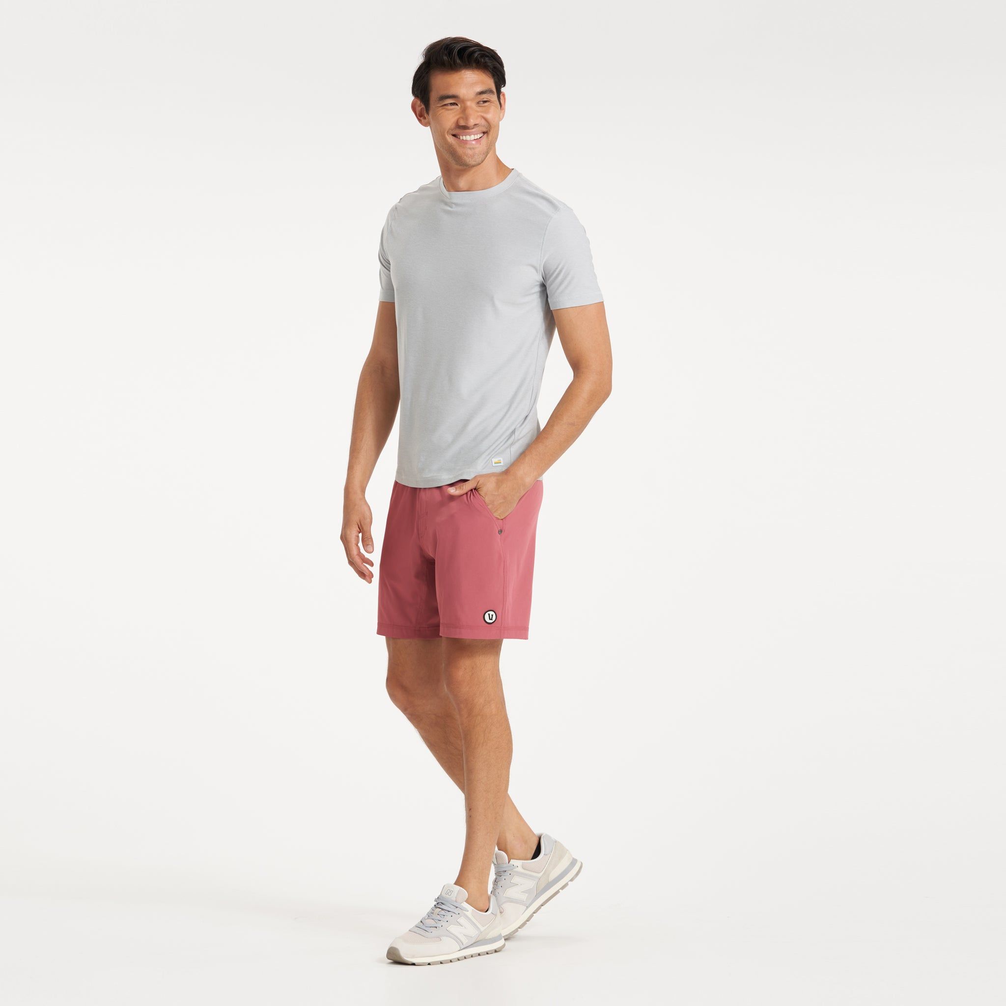Kore Unlined Short | Saltwater Red sold by Vuori product image thumbnail 6