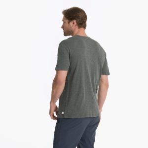 The Rise Tee | Dusty Pine sold by Vuori
