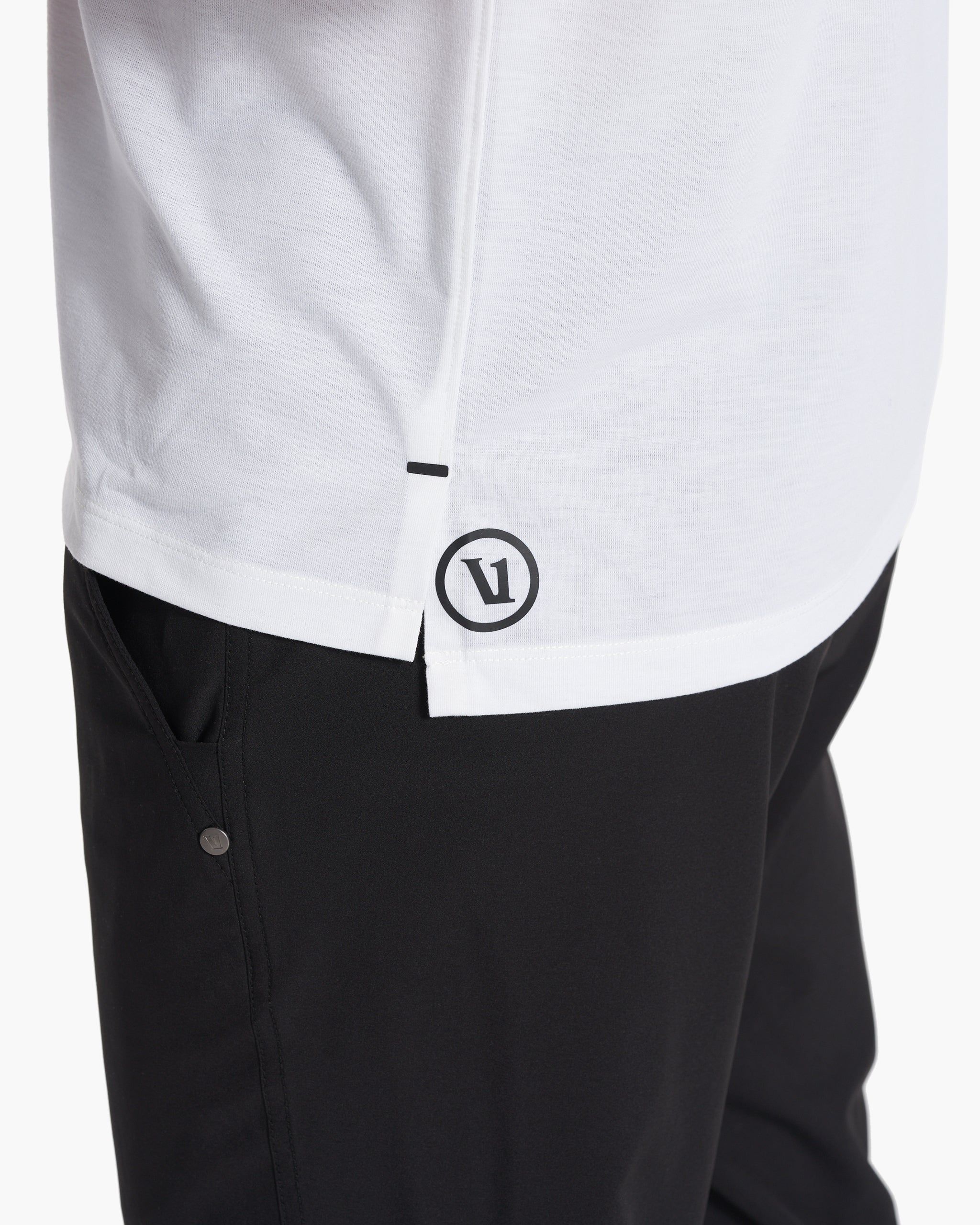 Current Pocket Tee | White sold by Vuori product image thumbnail 5