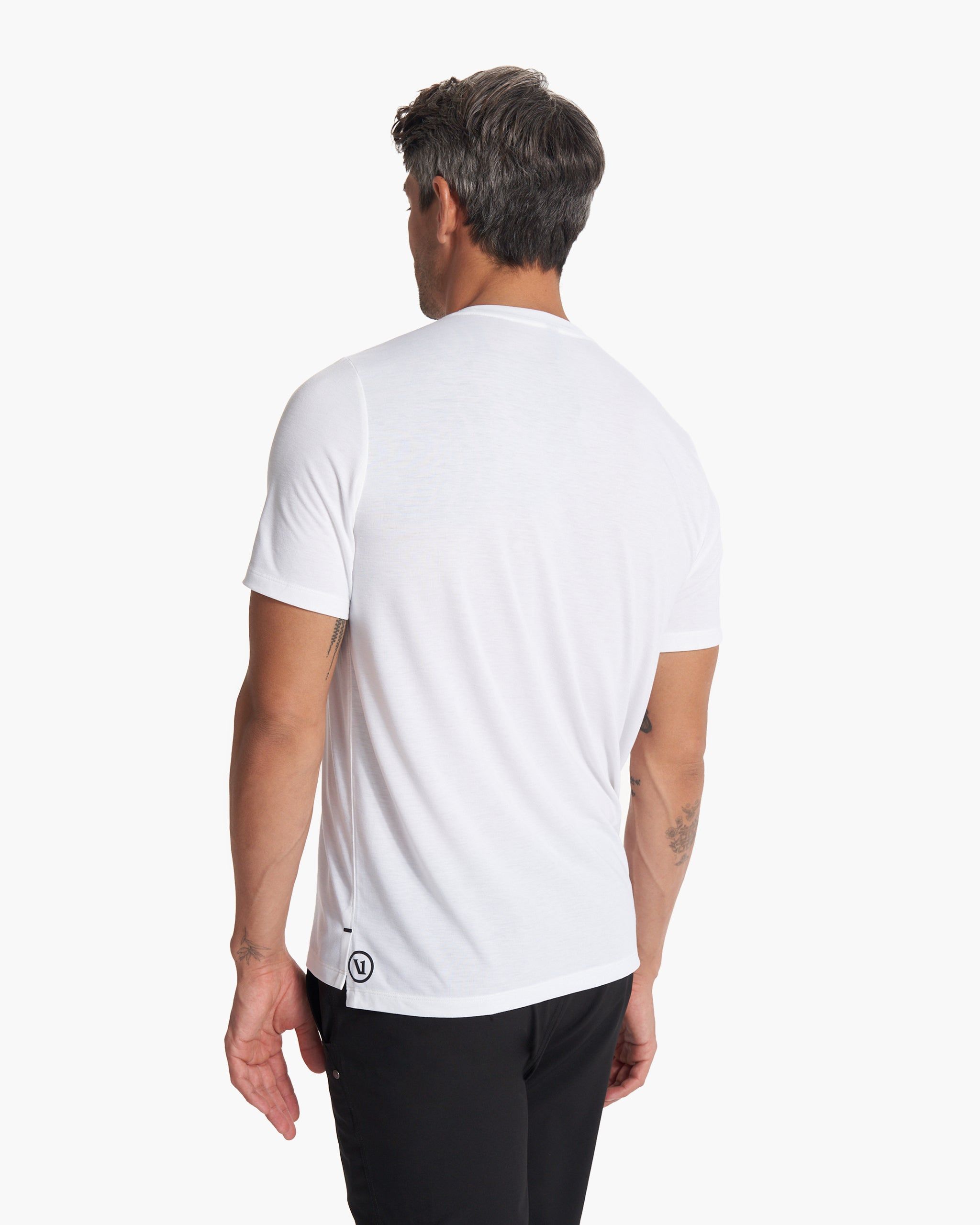 Current Pocket Tee | White sold by Vuori product image thumbnail 4