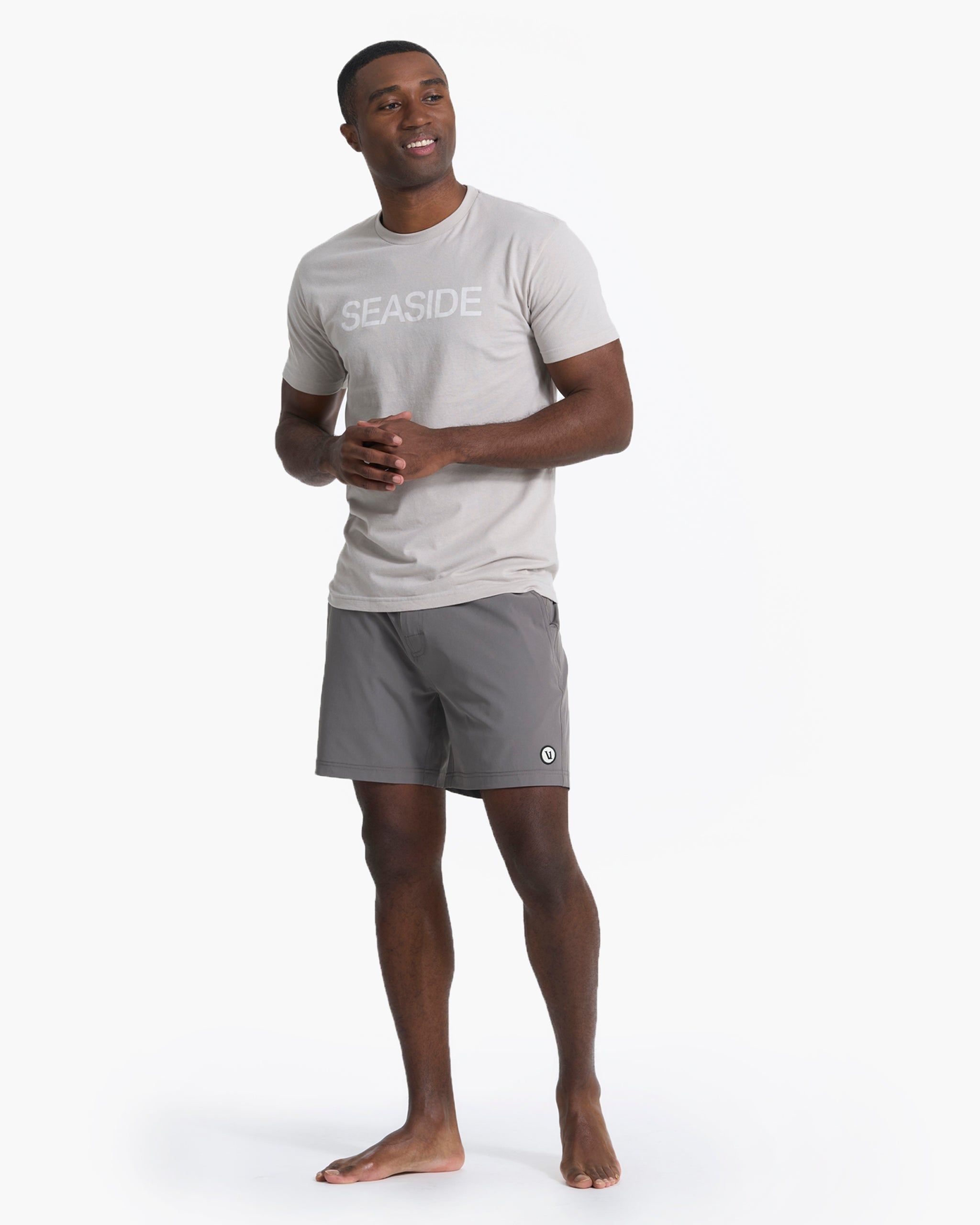 Bahia Boardshort | Smoke sold by Vuori product image thumbnail 5