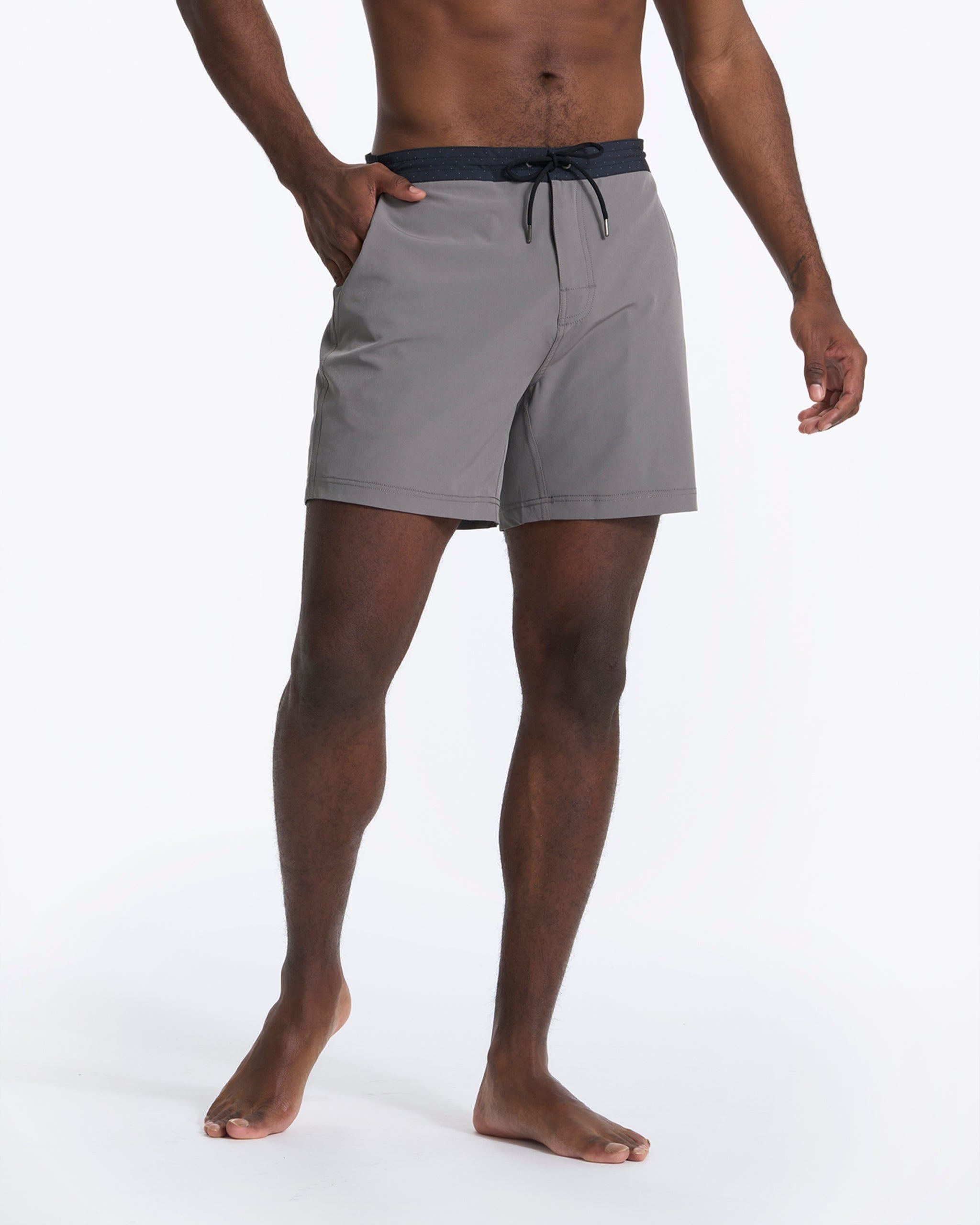 Bahia Boardshort | Smoke sold by Vuori product image thumbnail 2