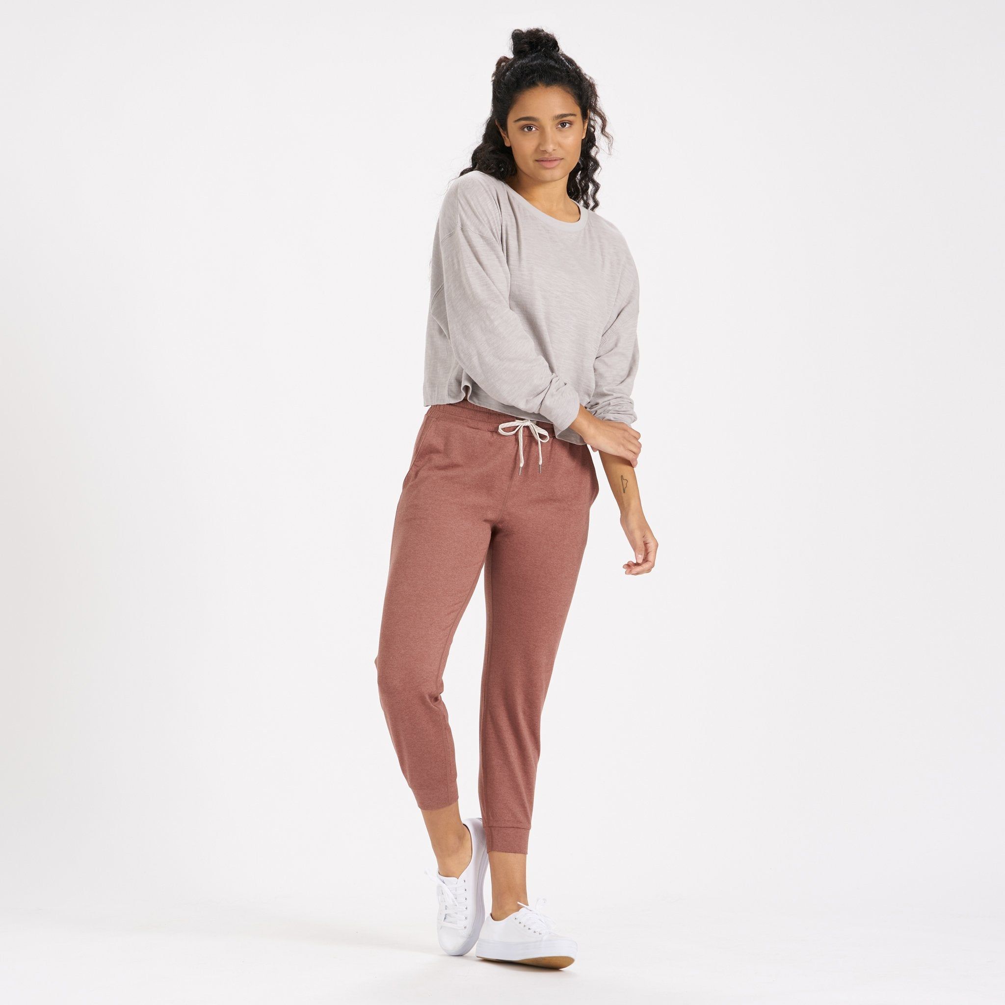 Long-Sleeve Sundown Tee | Fog sold by Vuori product image thumbnail 4