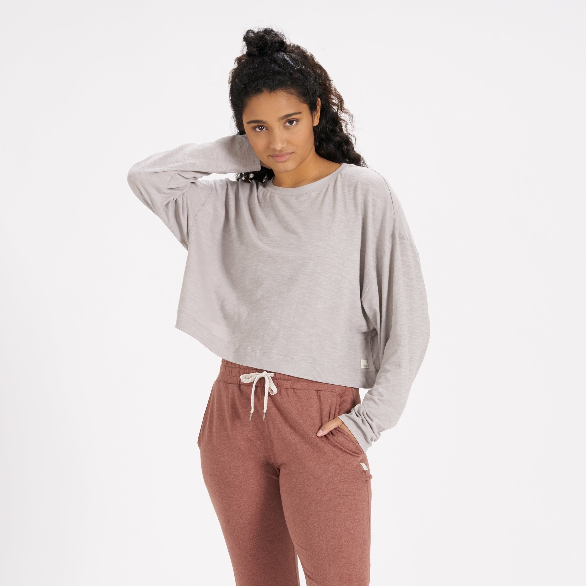 Long-Sleeve Sundown Tee | Fog sold by Vuori