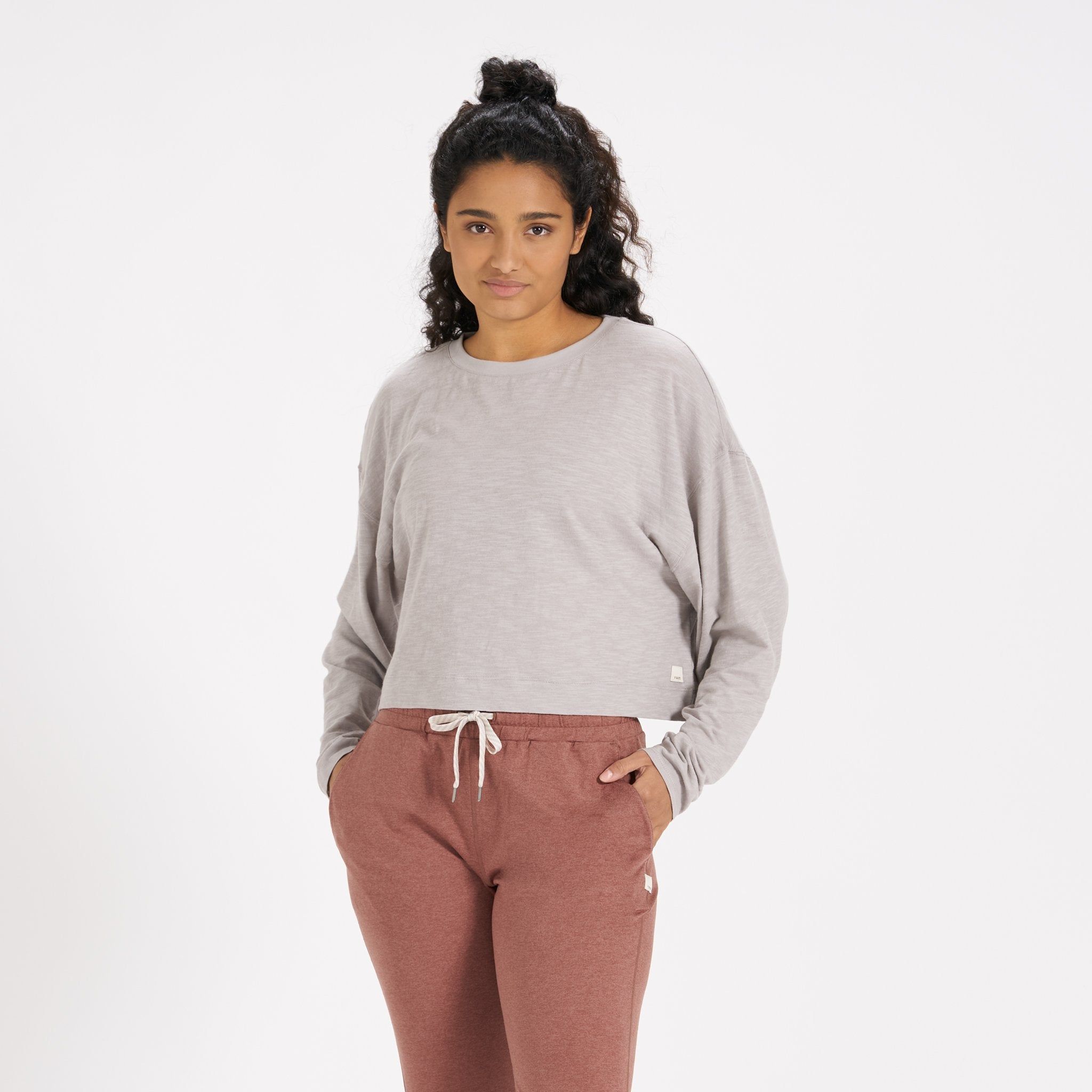 Long-Sleeve Sundown Tee | Fog sold by Vuori product image thumbnail 2