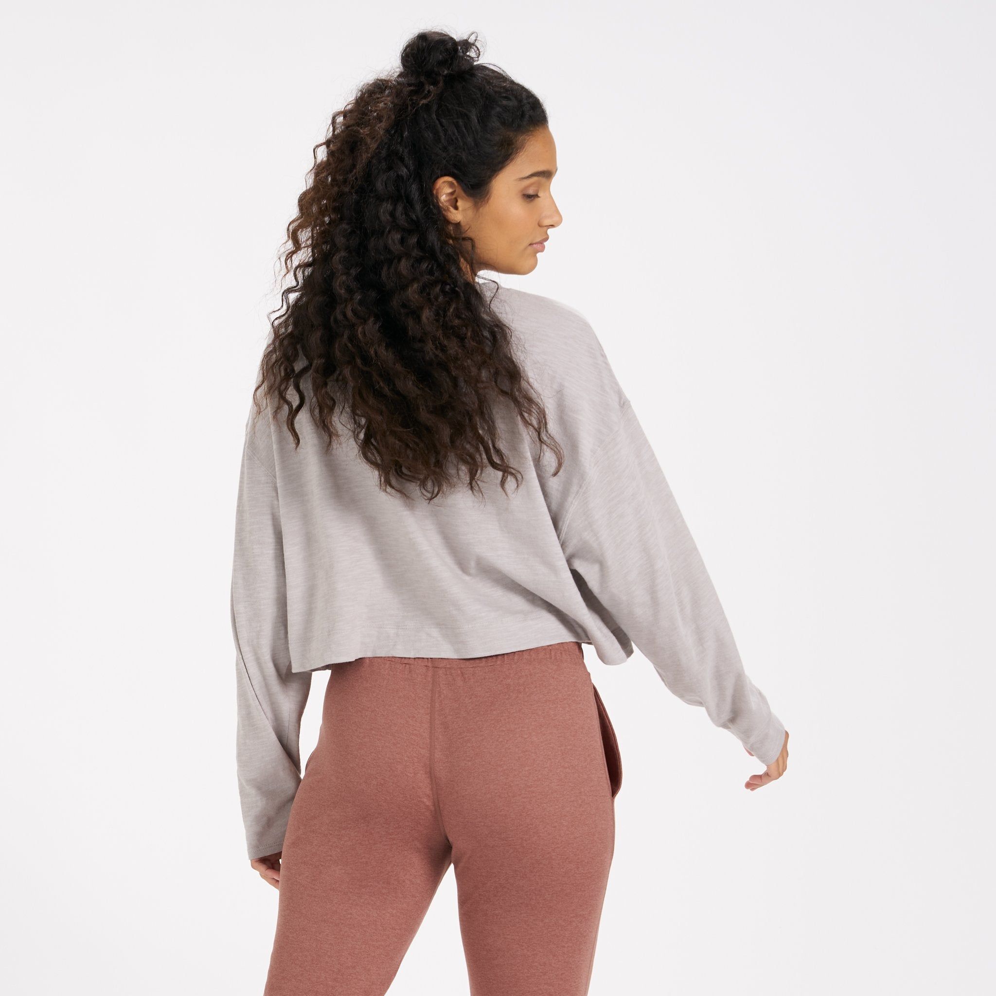 Long-Sleeve Sundown Tee | Fog sold by Vuori product image thumbnail 3