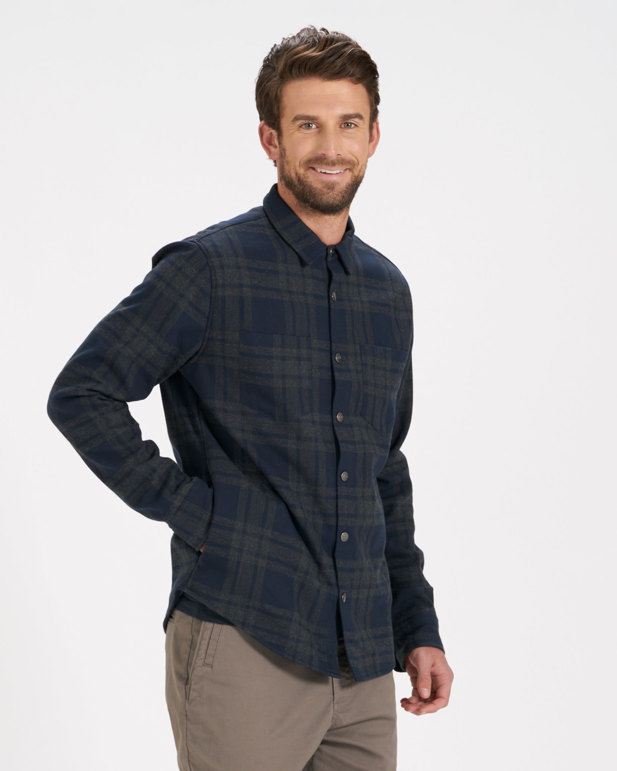 Range Shirt Jacket | Ink sold by Vuori product image thumbnail 3